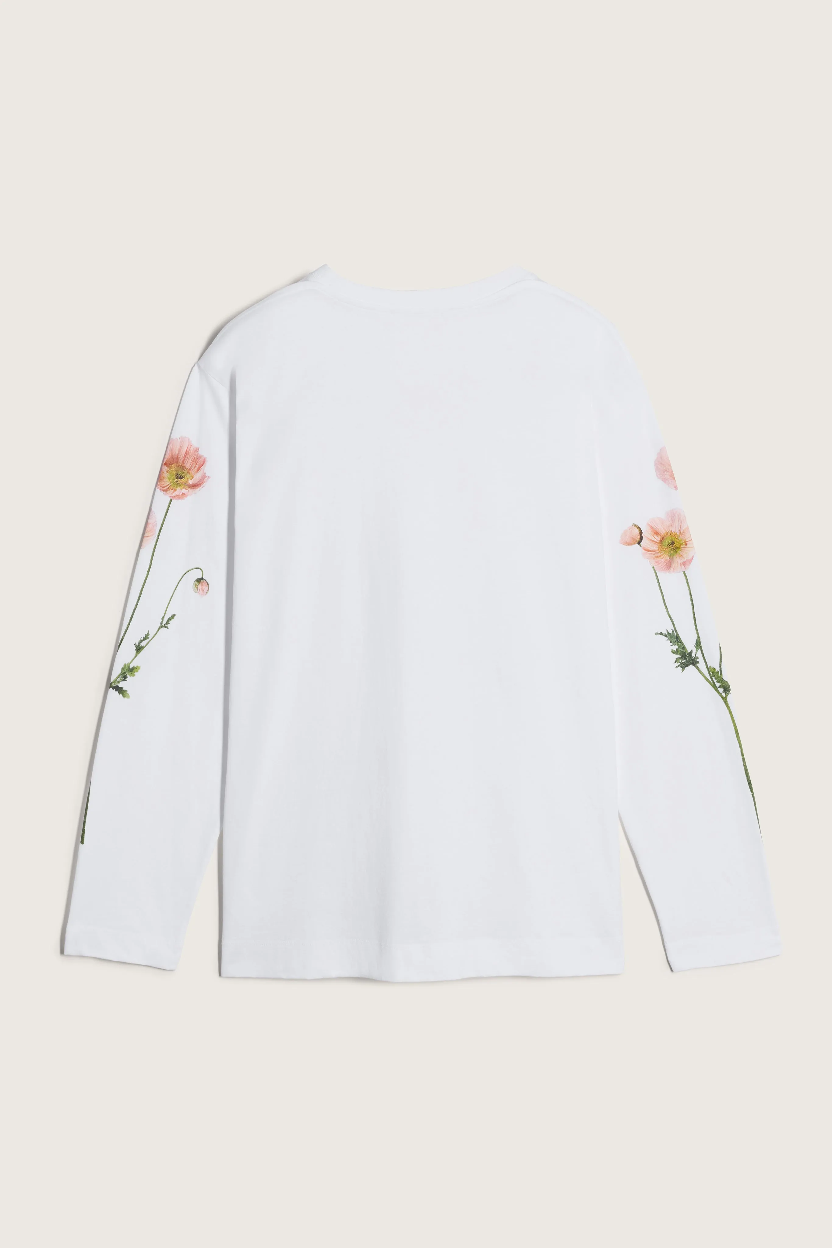 Poppy Field Print Long Sleeve T-Shirt sold by Simone Rocha product image thumbnail 2