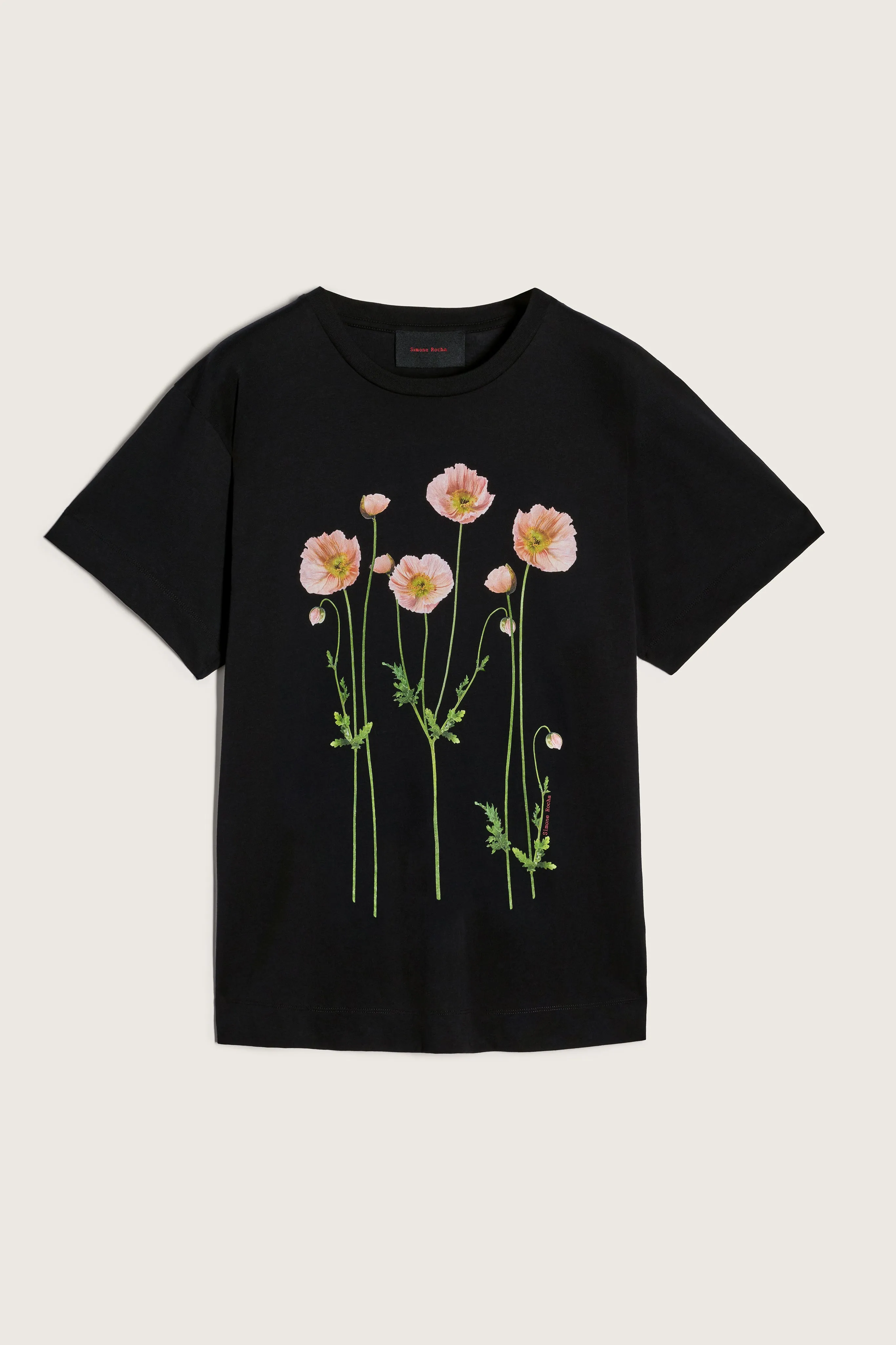 Poppy Field Print T-Shirt sold by Simone Rocha
