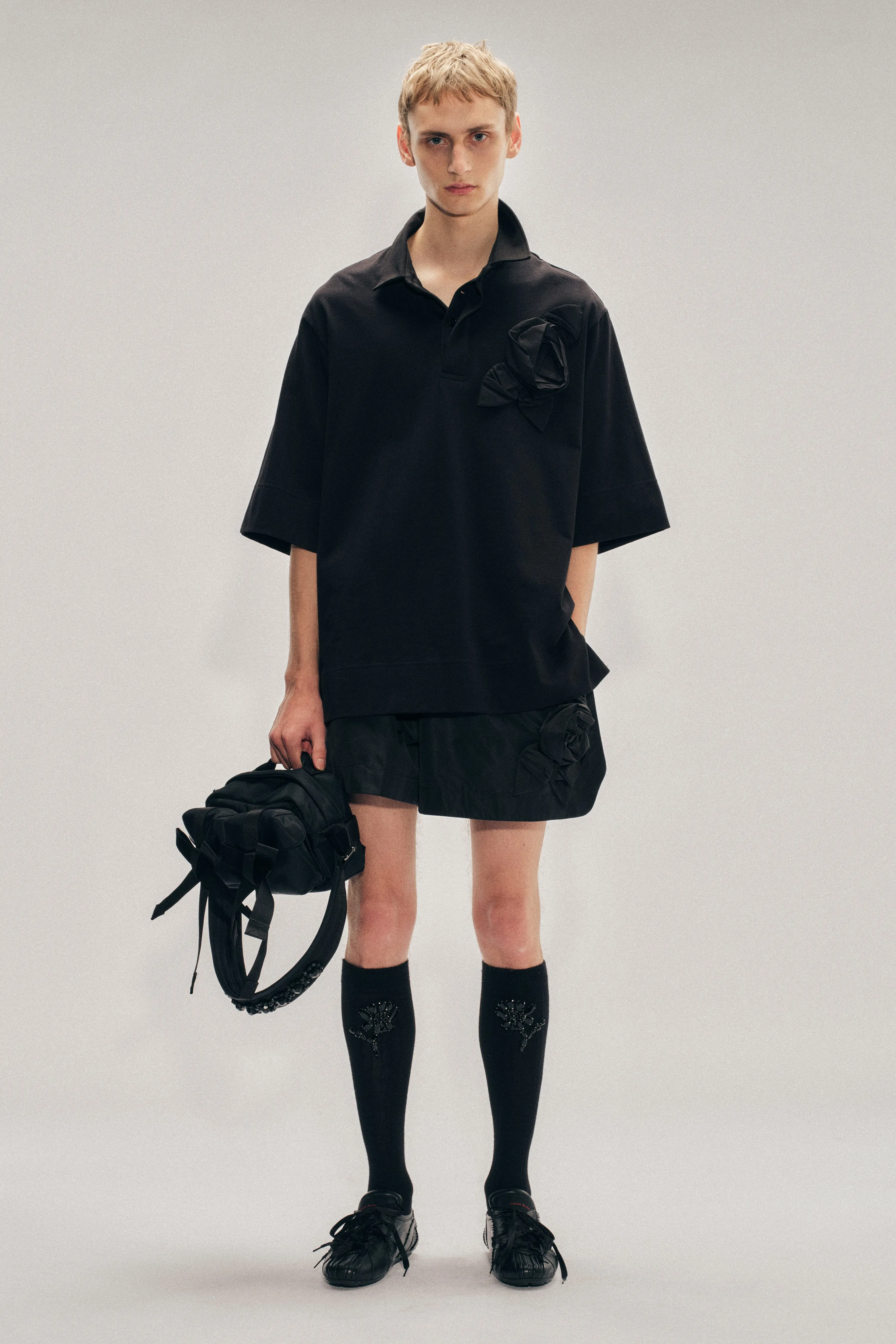 Pressed Rosette Rugby Jersey sold by Simone Rocha