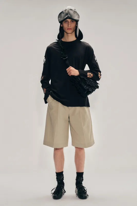 Daisy Cutout Long Sleeve T-Shirt made by Simone Rocha