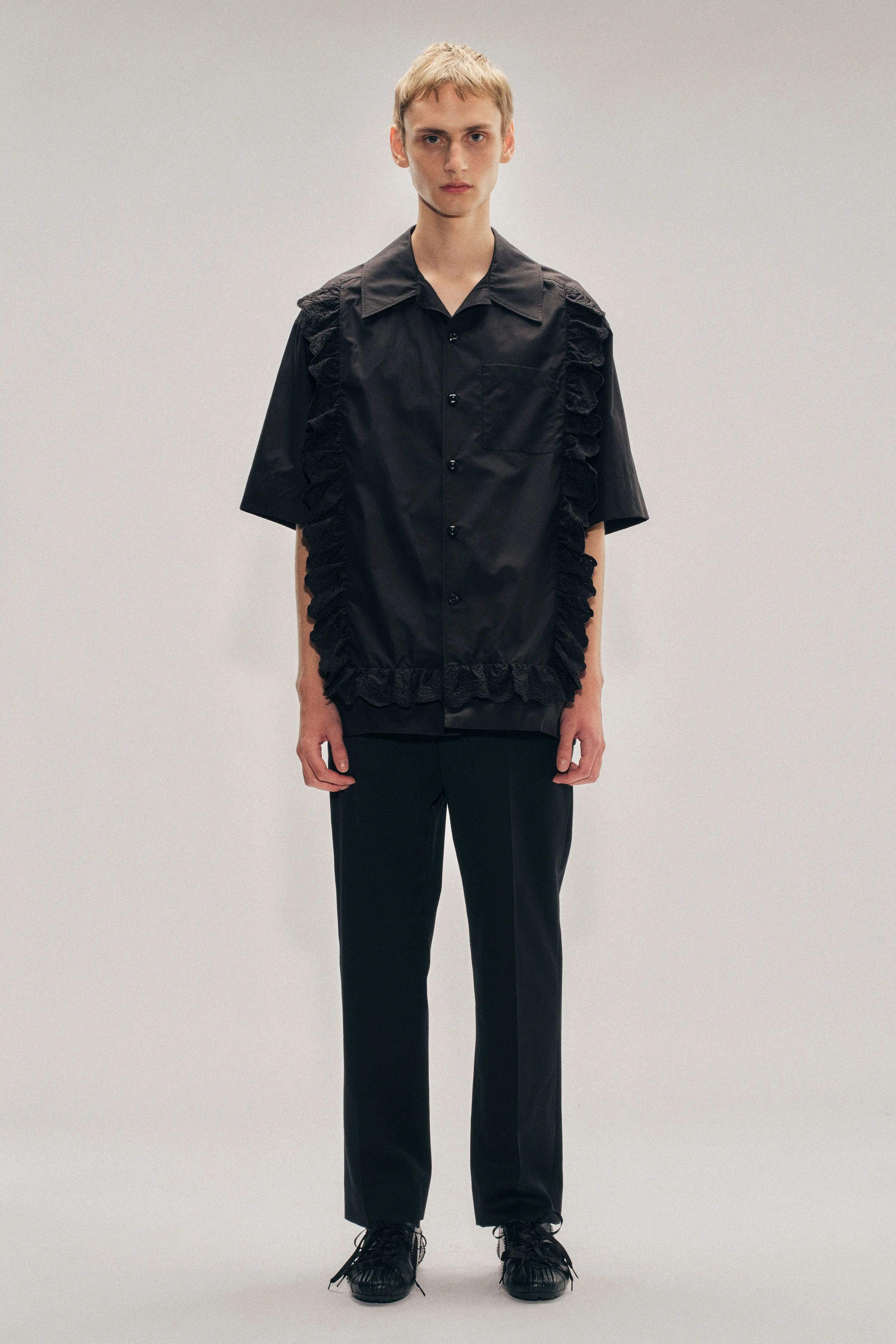 Pillowcase Trim Shirt sold by Simone Rocha
