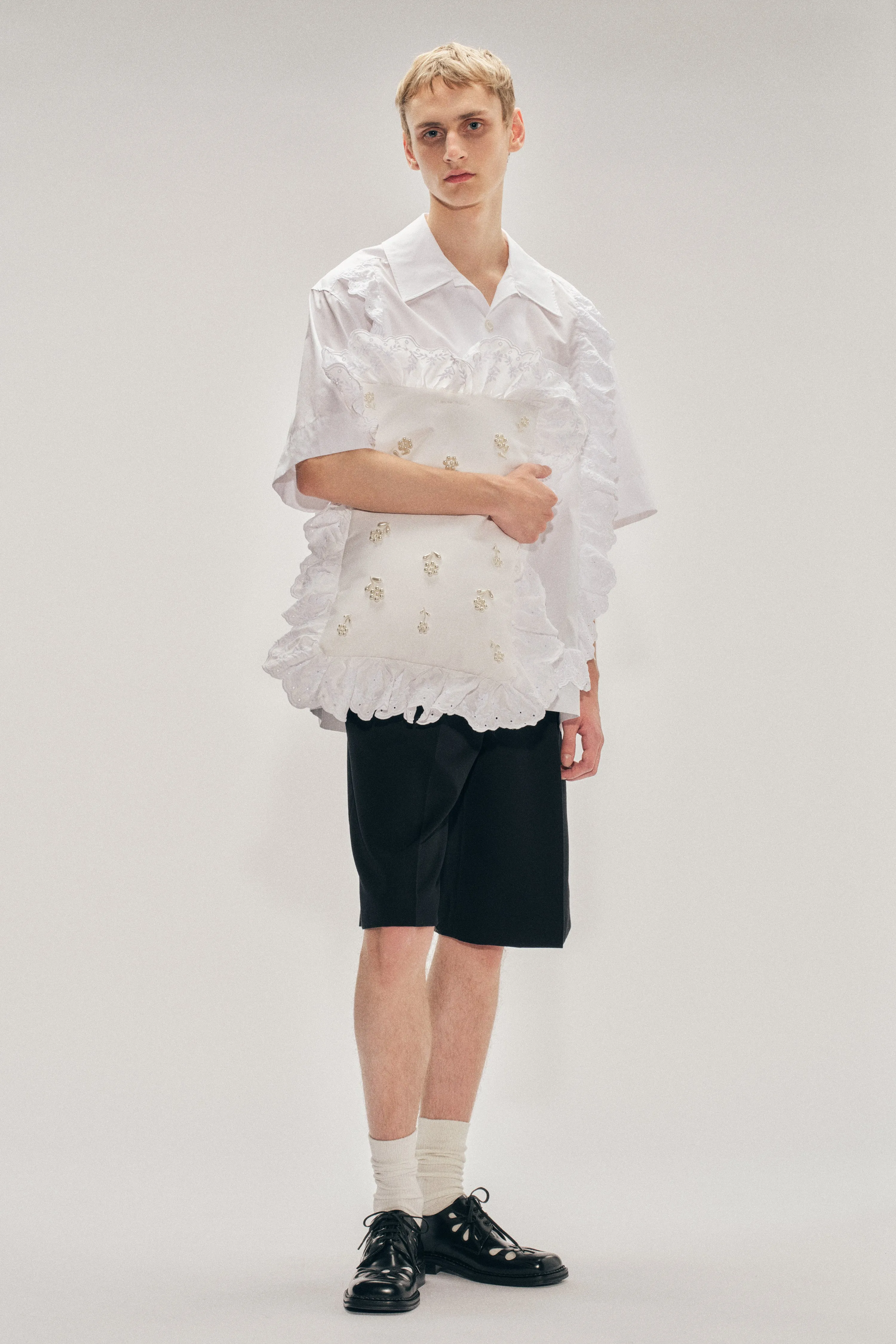 Pillowcase Trim Shirt sold by Simone Rocha product image thumbnail 2