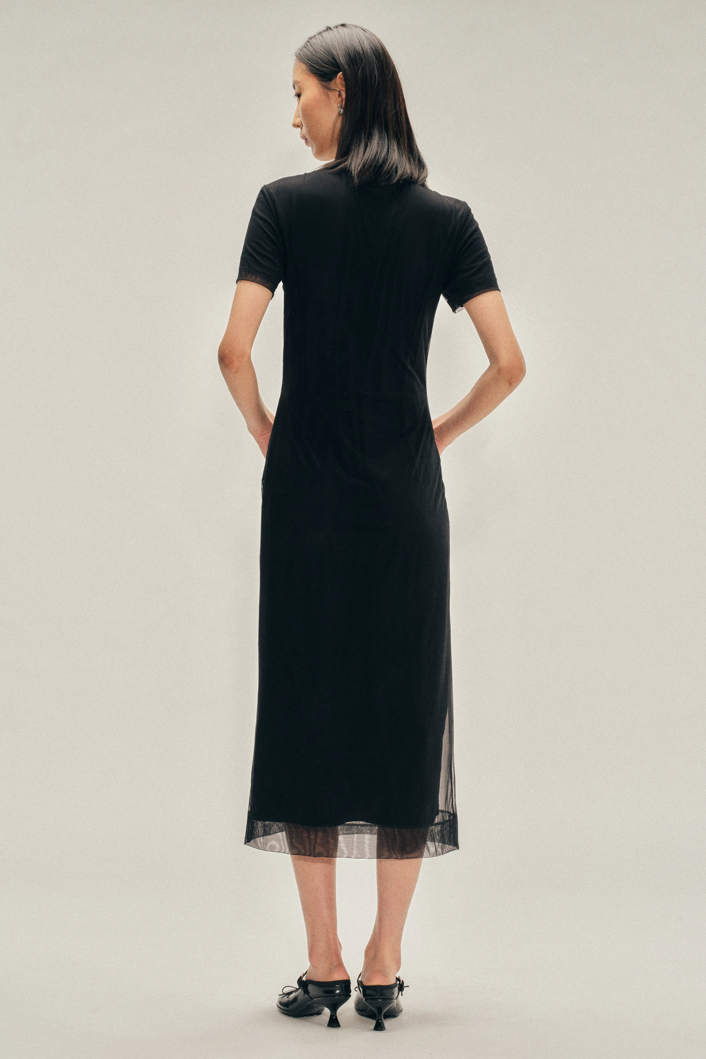 Beaded Layered Liquid Dress sold by Simone Rocha product image thumbnail 3