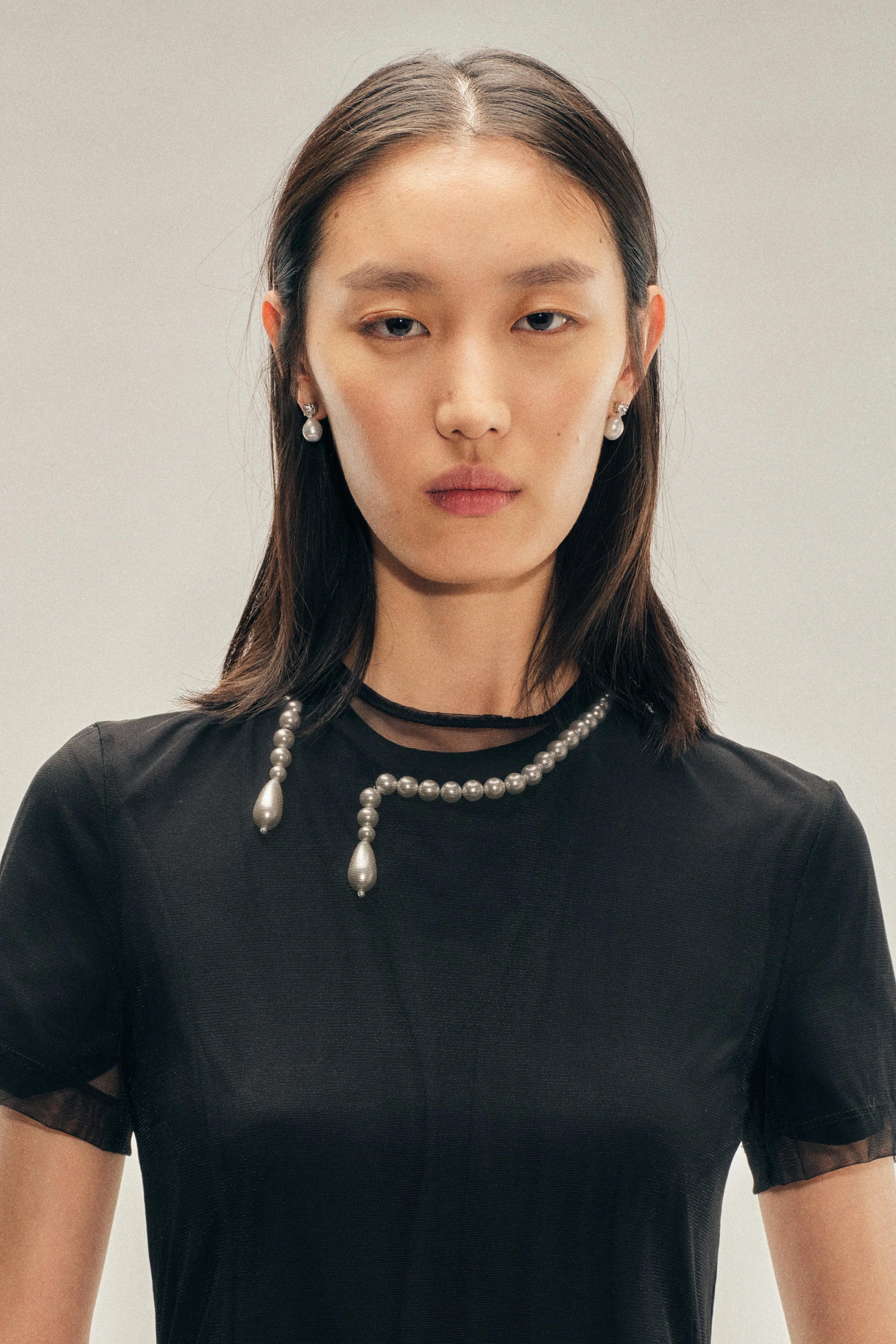 Beaded Layered Liquid Dress sold by Simone Rocha product image thumbnail 4