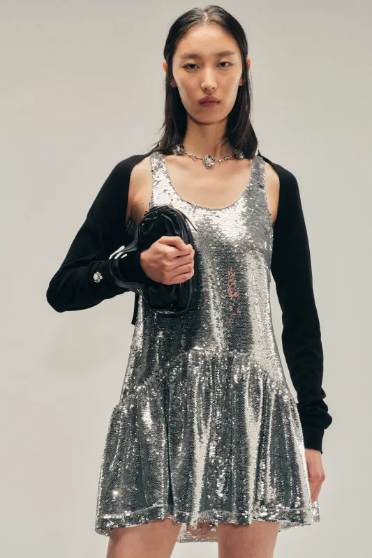 Tapered Back Peplum Mini Dress made by Simone Rocha