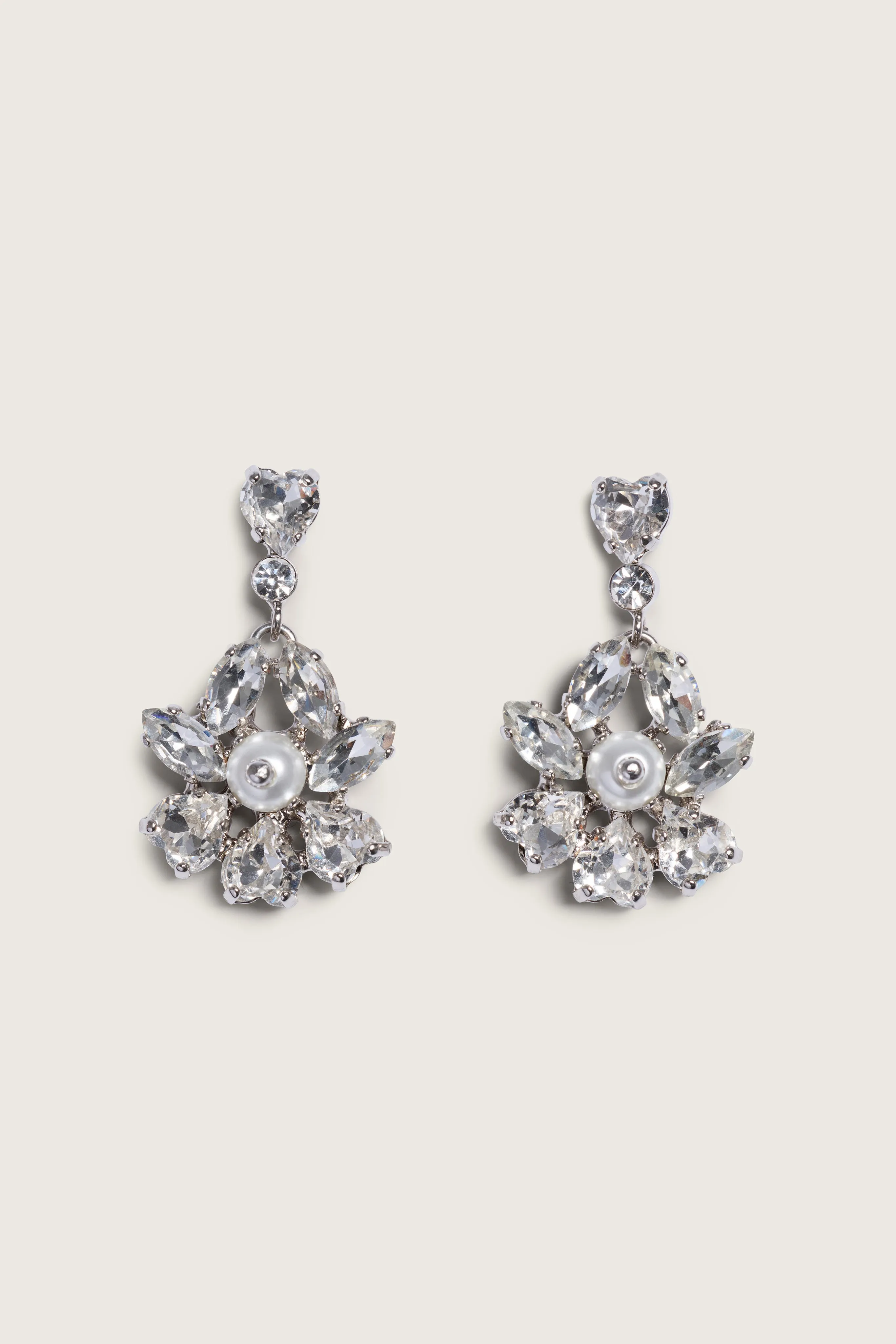 Heartbloom Drop Earrings sold by Simone Rocha