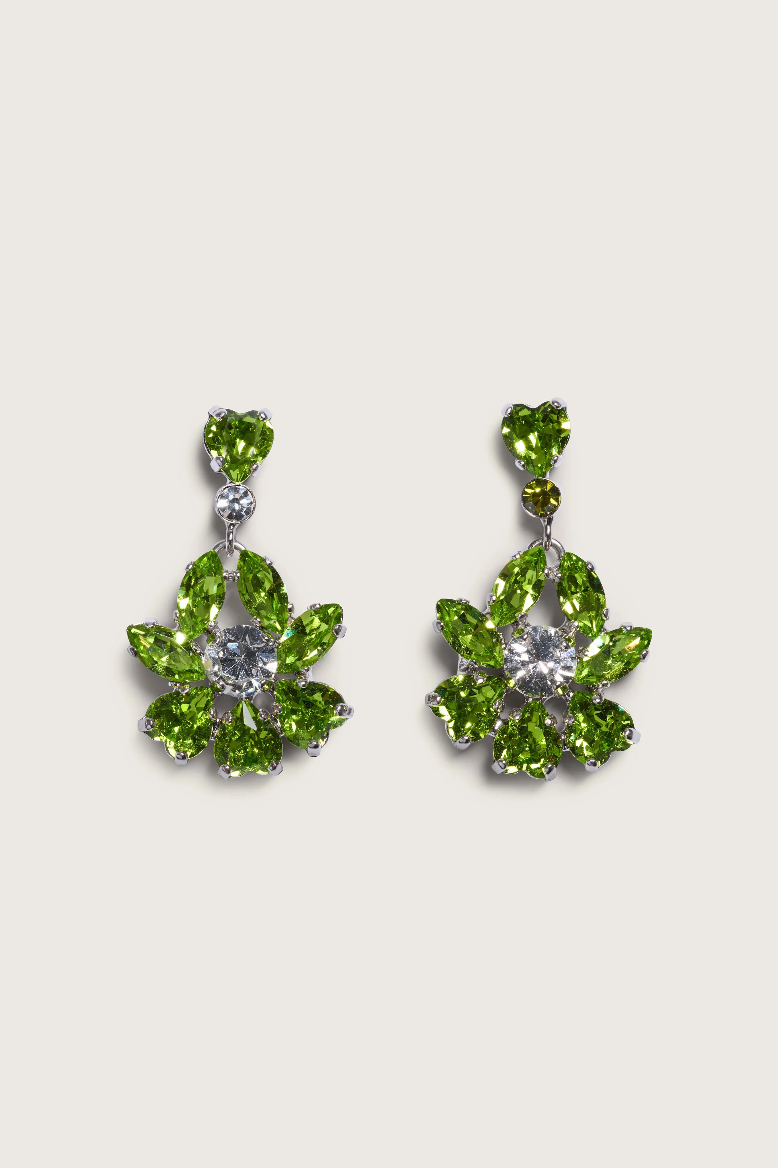 Heartbloom Drop Earrings sold by Simone Rocha