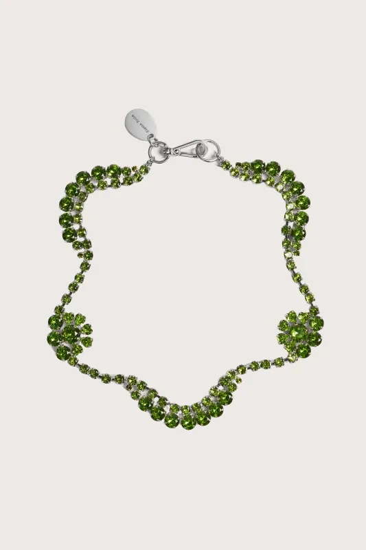 Scalloped Sepal Necklace made by Simone Rocha