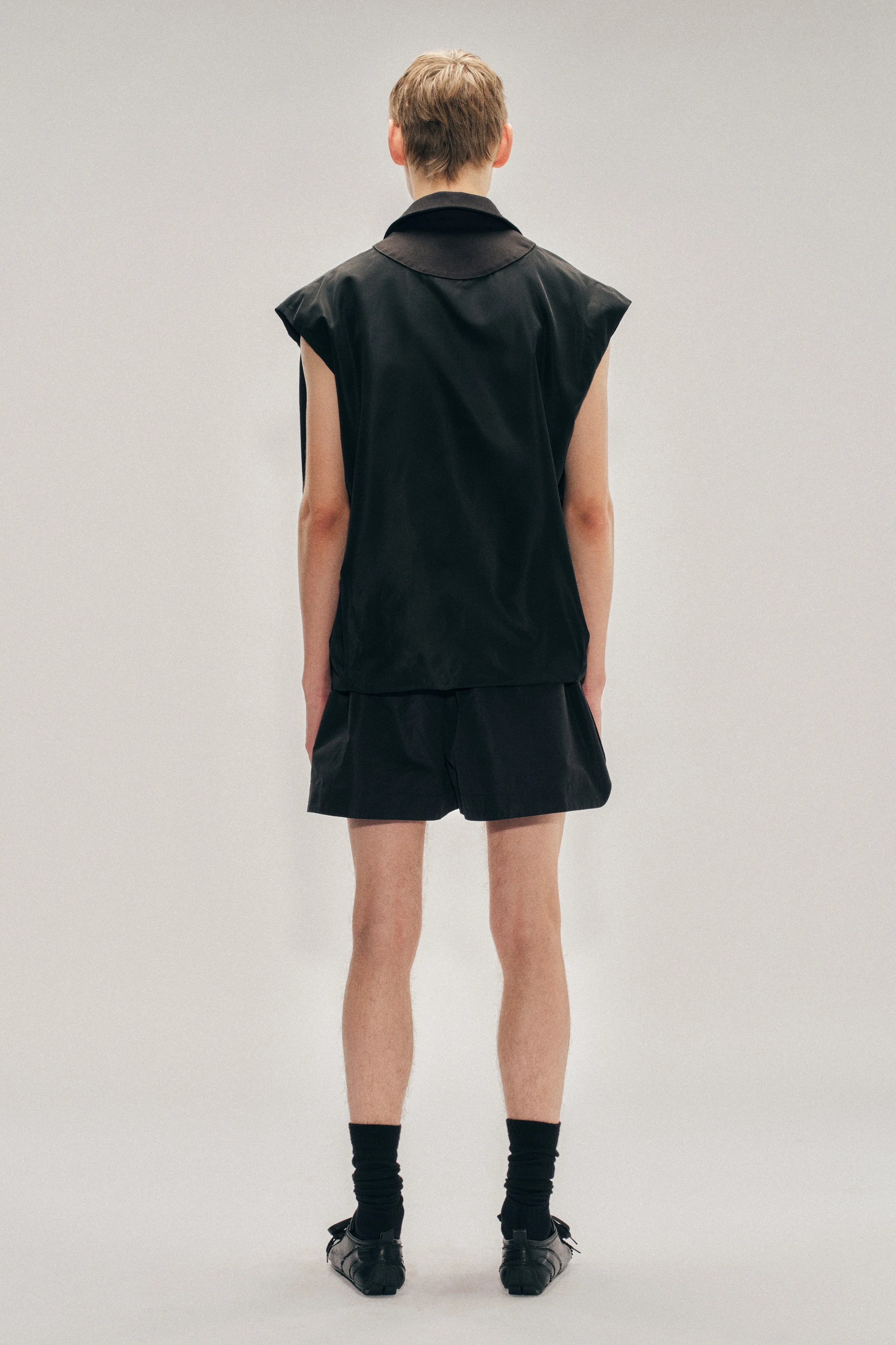 Draped Bubble Hem Pressed Rosette Top sold by Simone Rocha product image thumbnail 3