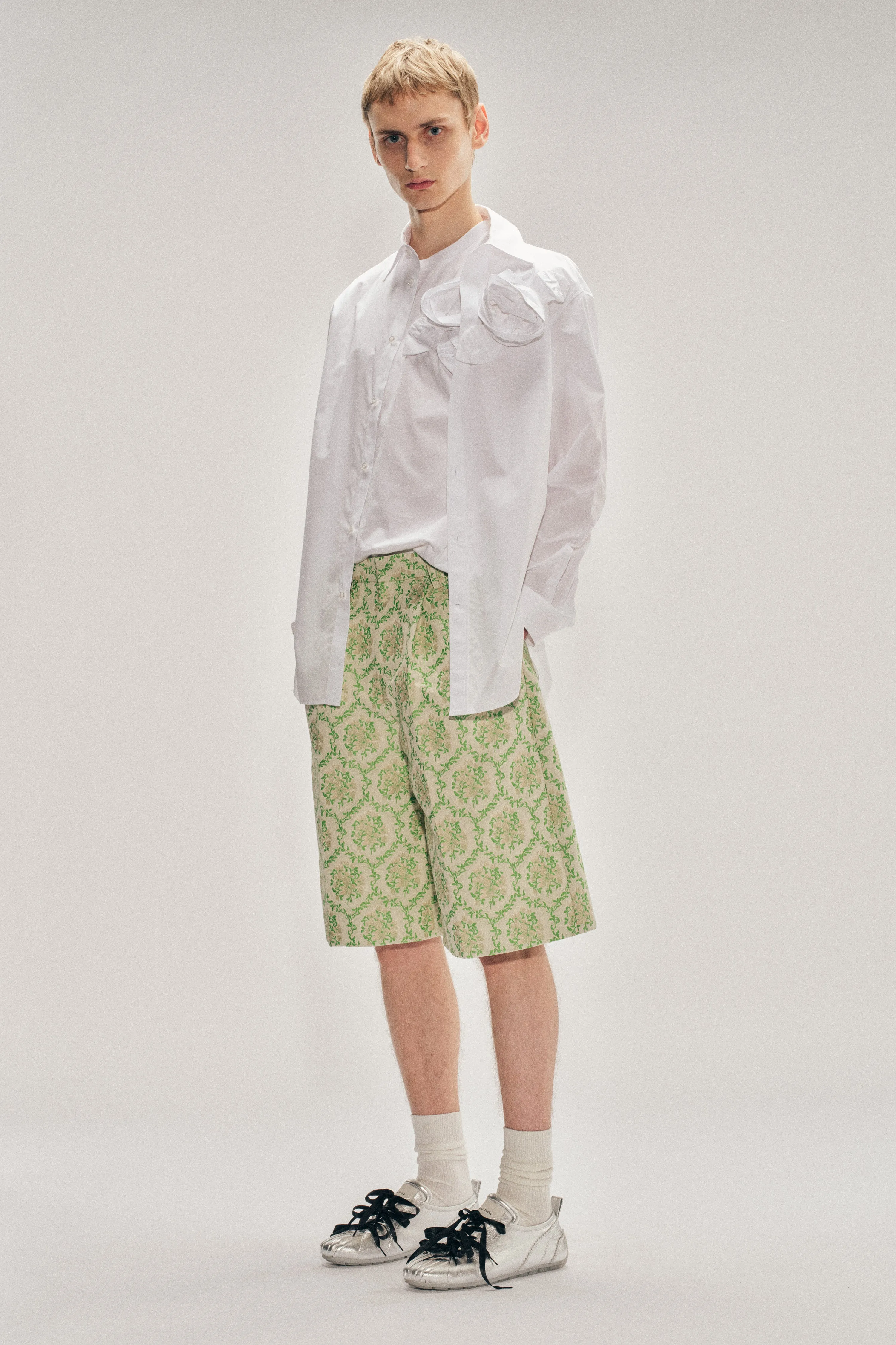 Pressed Rosette Easy Shirt sold by Simone Rocha