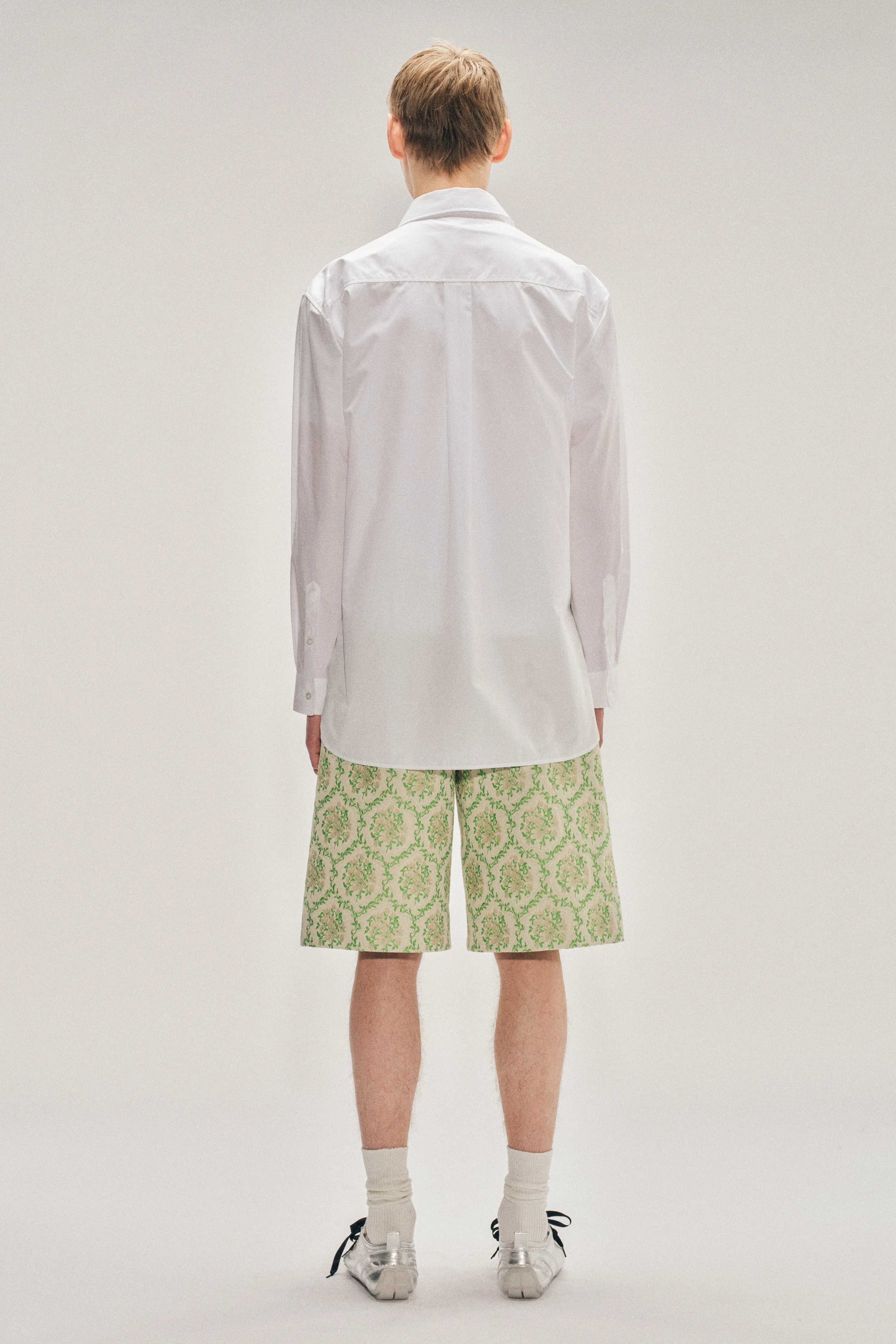 Pressed Rosette Easy Shirt sold by Simone Rocha product image thumbnail 3
