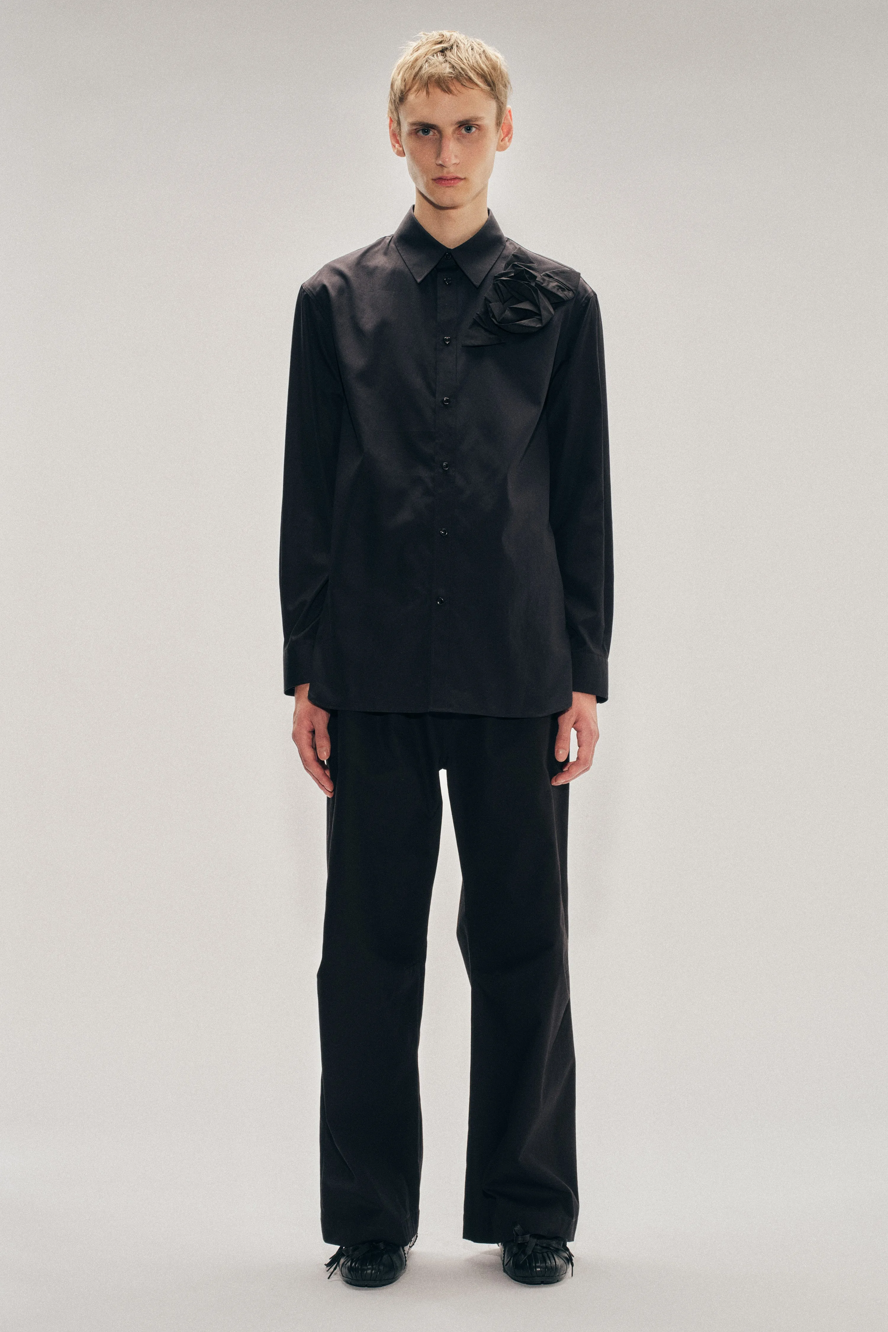 Pressed Rosette Easy Shirt sold by Simone Rocha
