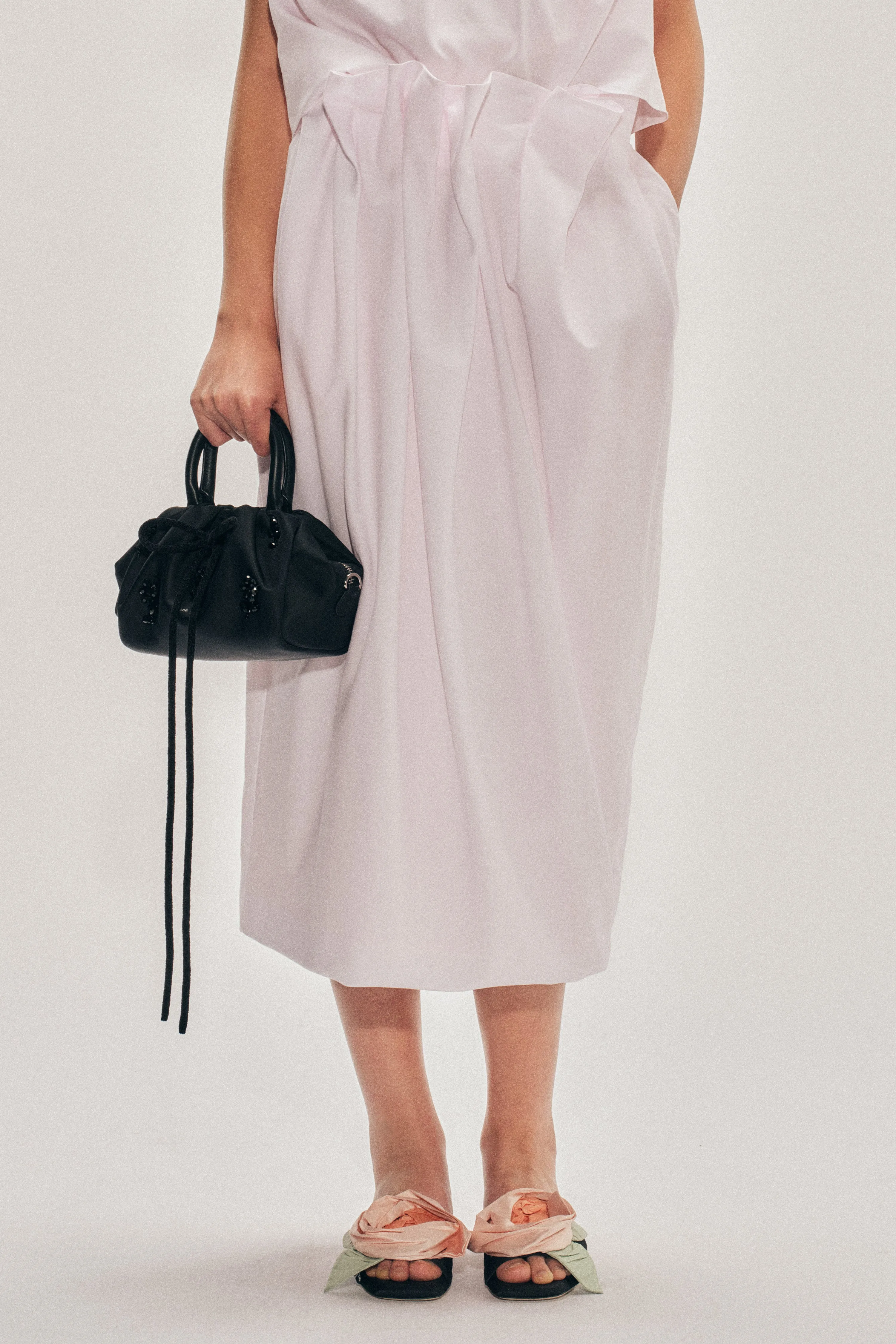 Pleated Waist Pencil Skirt sold by Simone Rocha product image thumbnail 4