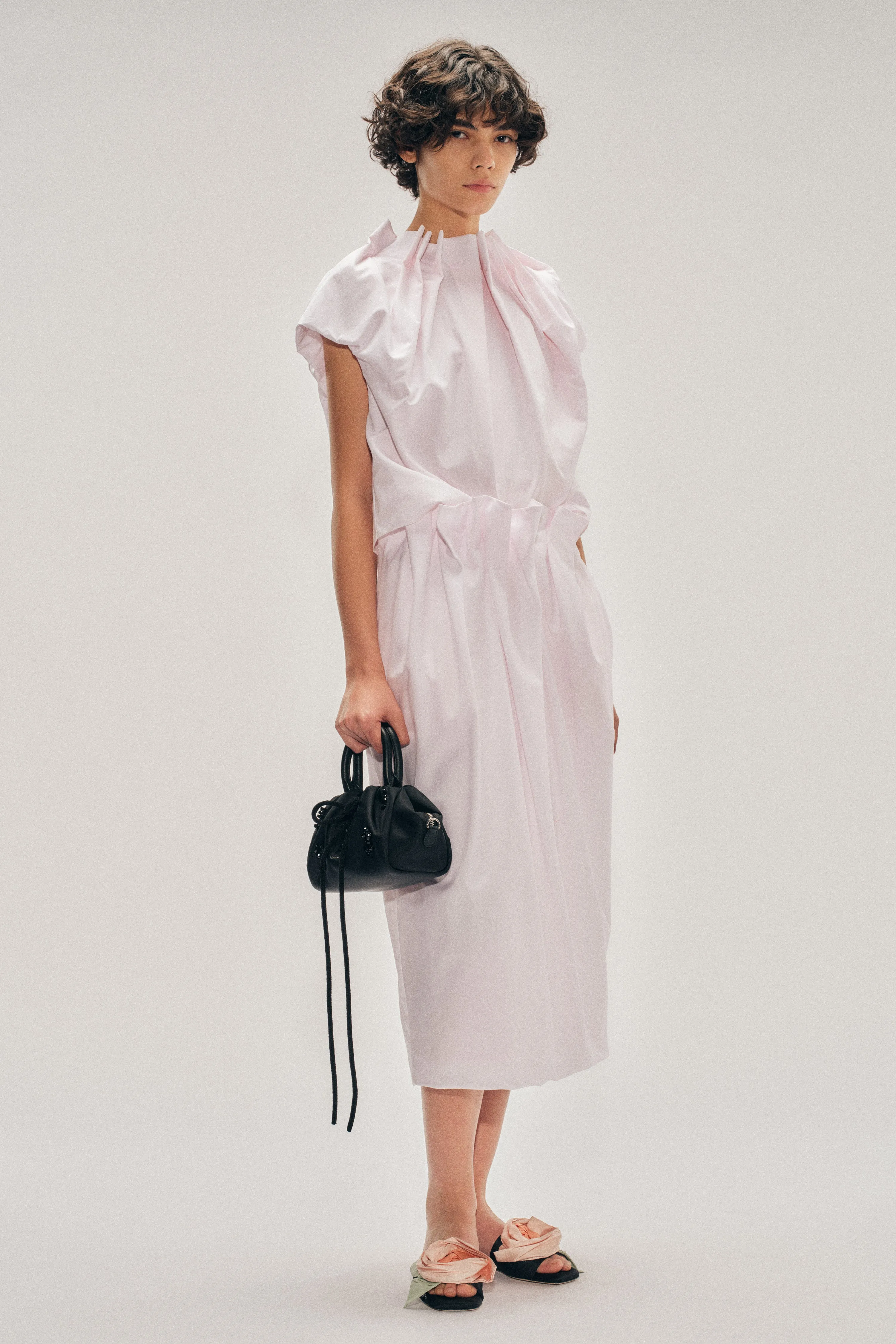 Pleated Waist Pencil Skirt sold by Simone Rocha product image thumbnail 2