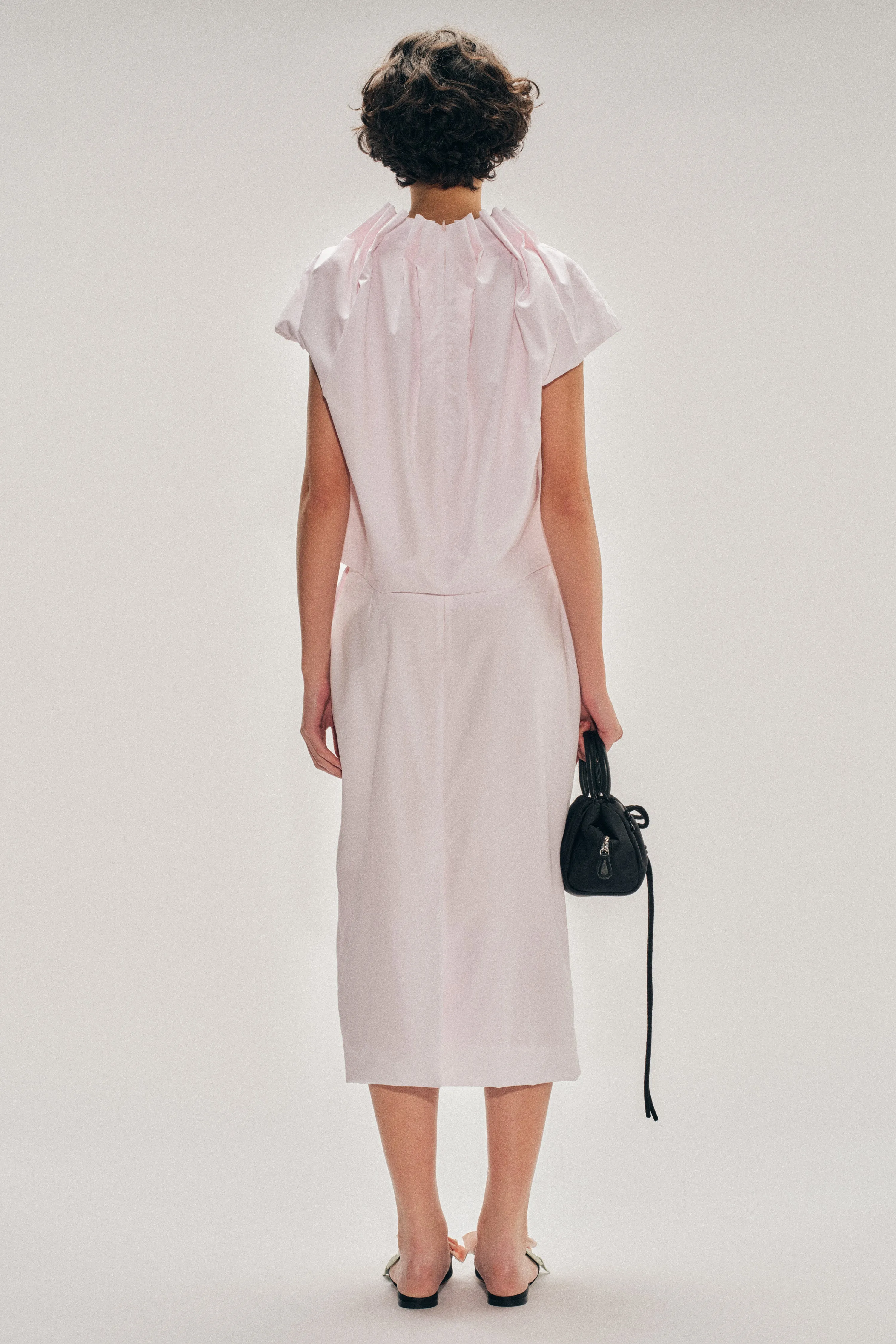 Pleated Waist Pencil Skirt sold by Simone Rocha product image thumbnail 3