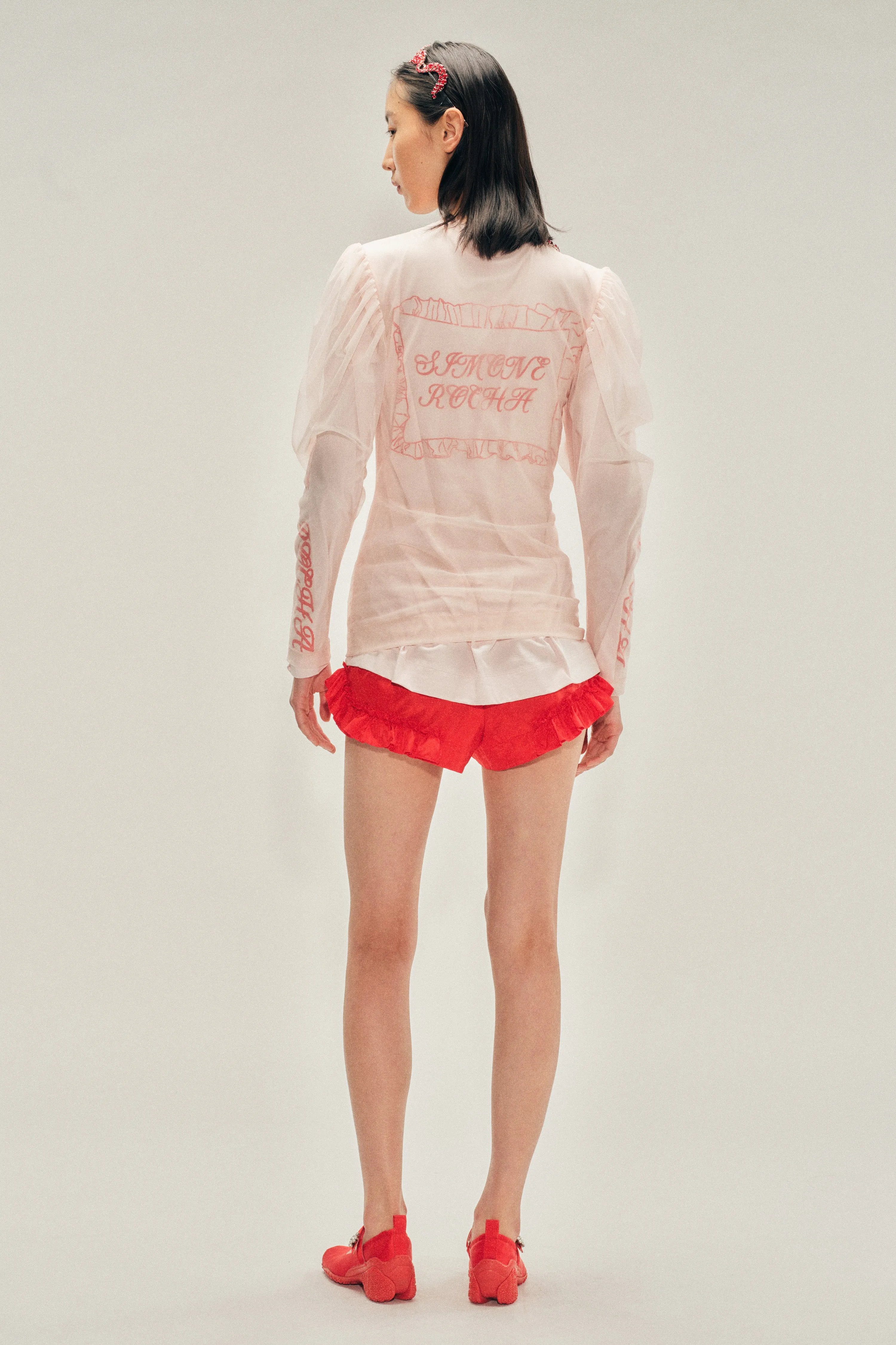 Frill Track Shorts sold by Simone Rocha product image thumbnail 3