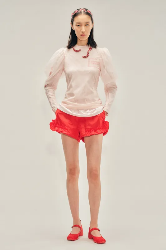 Frill Track Shorts sold by Simone Rocha