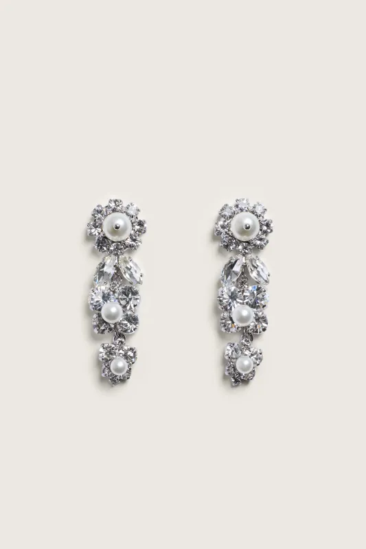 Daisy Cluster Earrings made by Simone Rocha