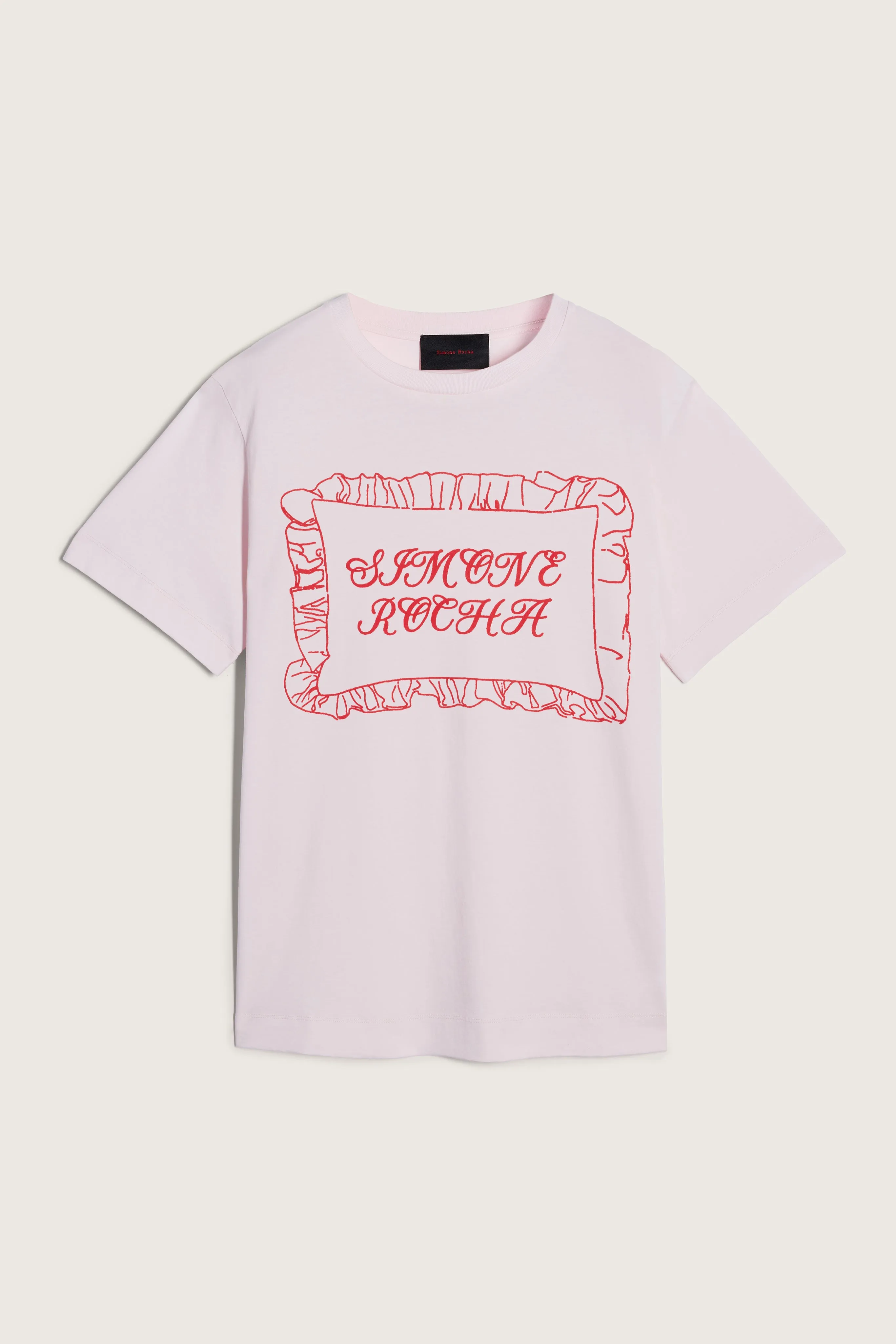 Pillowcase Logo Print T-Shirt sold by Simone Rocha