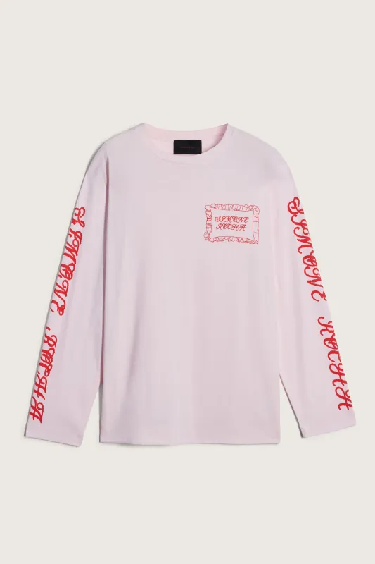 Pillowcase Logo Print Long Sleeve T-Shirt made by Simone Rocha