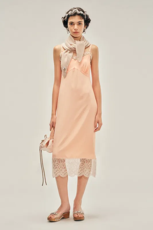 Lace Trim Slip Dress made by Simone Rocha