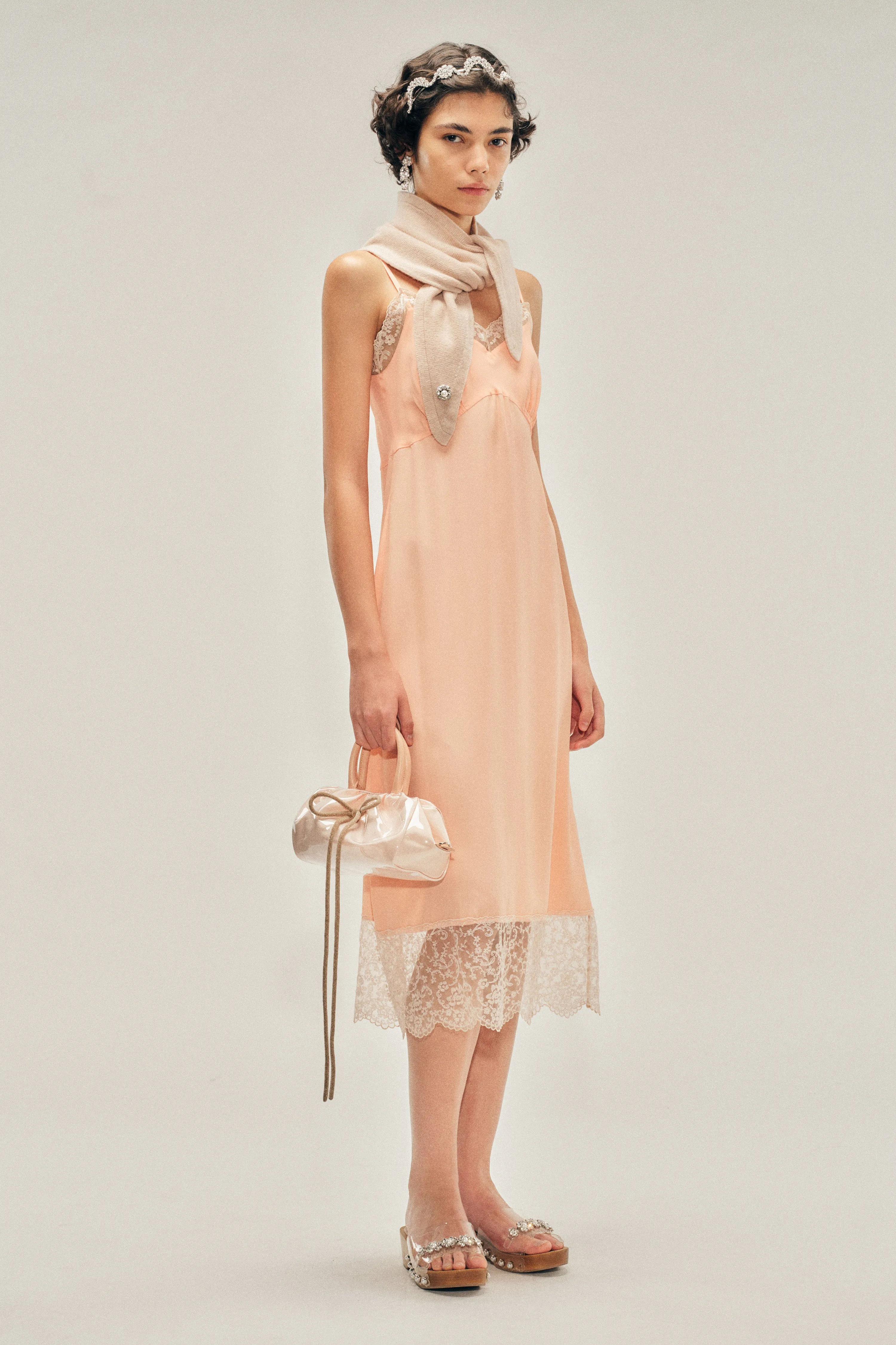 Lace Trim Slip Dress sold by Simone Rocha product image thumbnail 2