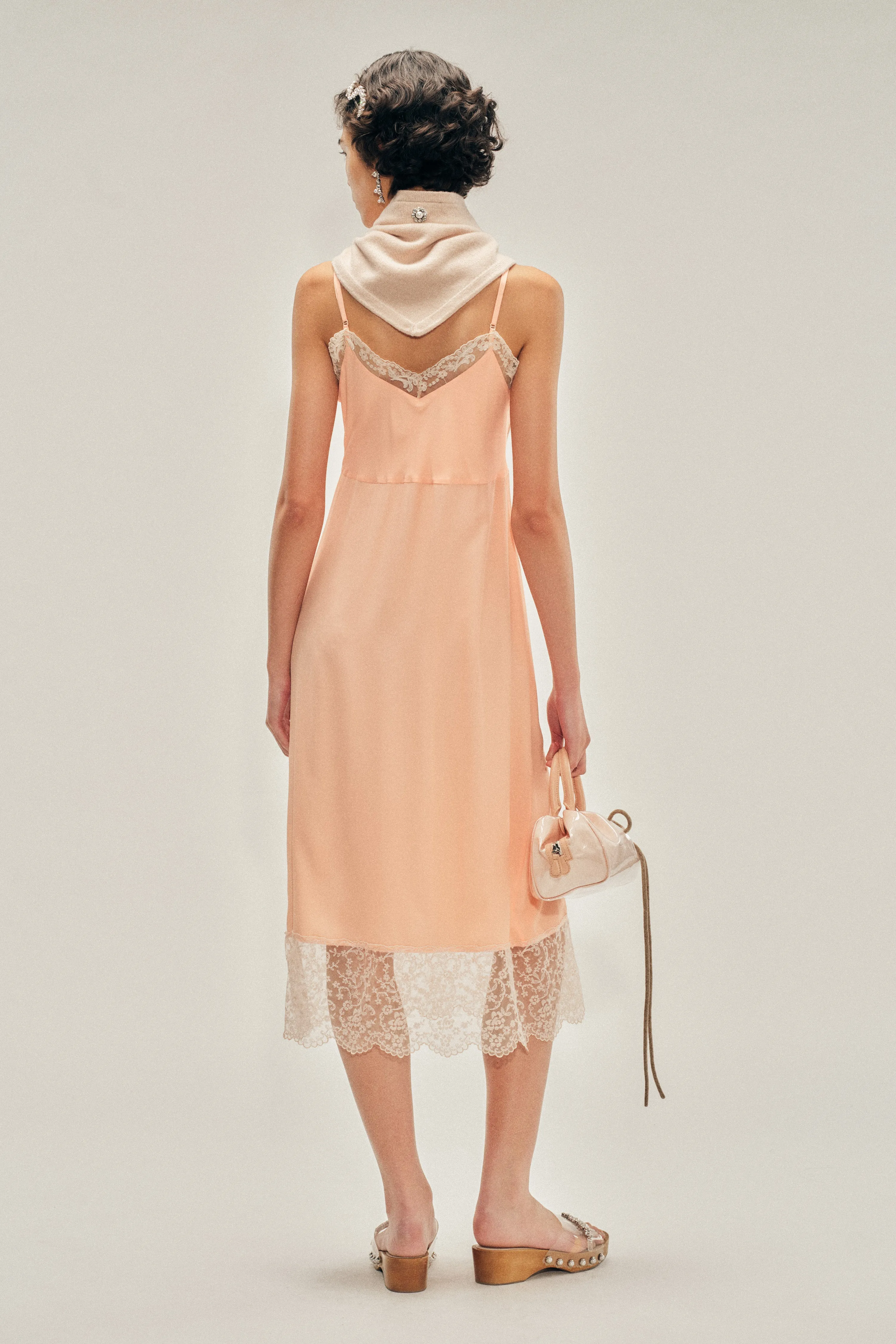Lace Trim Slip Dress sold by Simone Rocha product image thumbnail 3