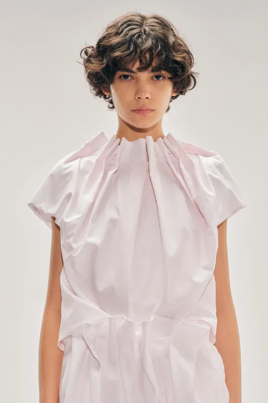 Gathered Tulip Top sold by Simone Rocha