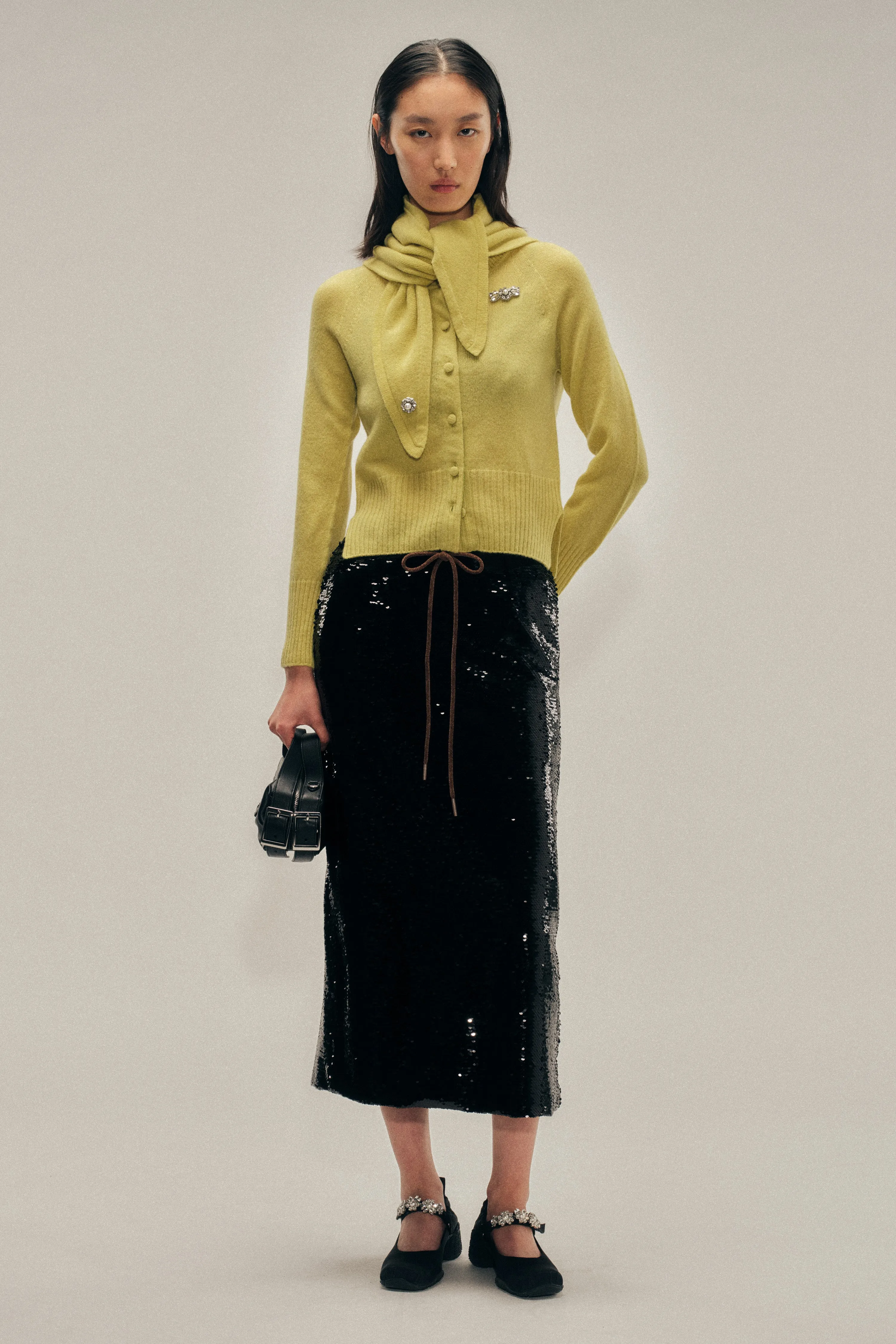 Embellished Relaxed Cashmere Cardigan sold by Simone Rocha