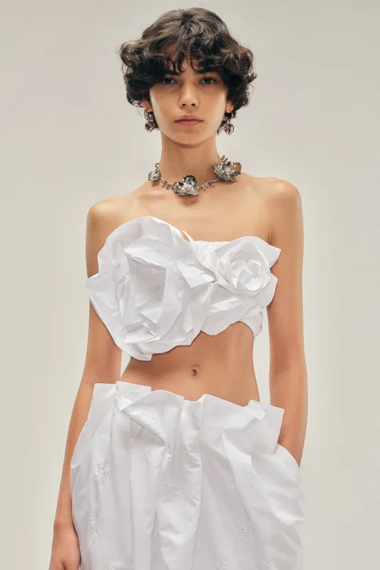 Pressed Rosette Bouquet Top made by Simone Rocha
