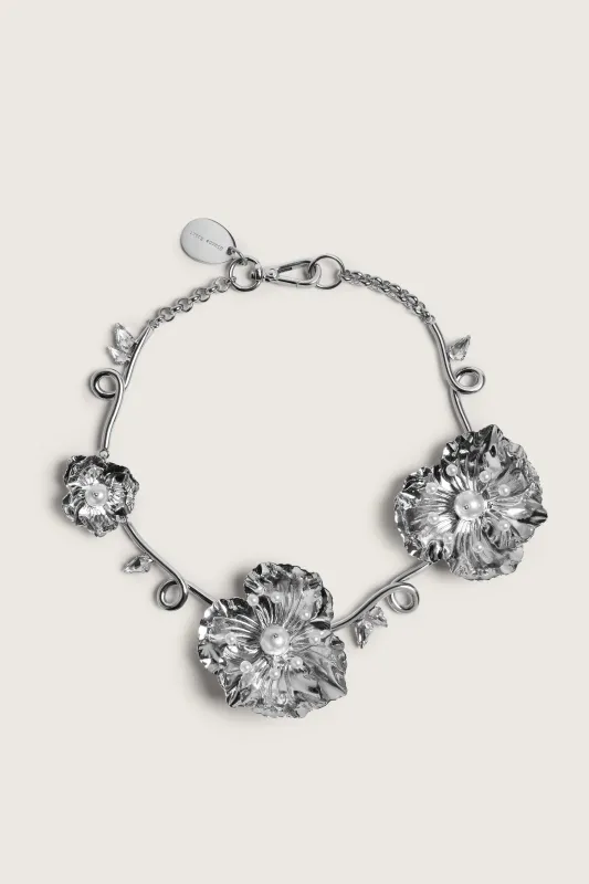 Turbo Blooming Poppy Necklace made by Simone Rocha