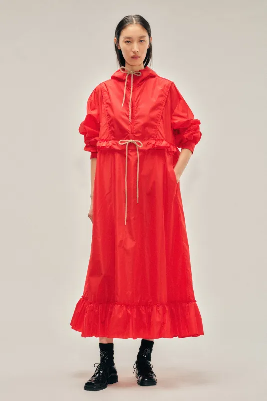 Exaggerated Ruffle Frill Cagoule sold by Simone Rocha