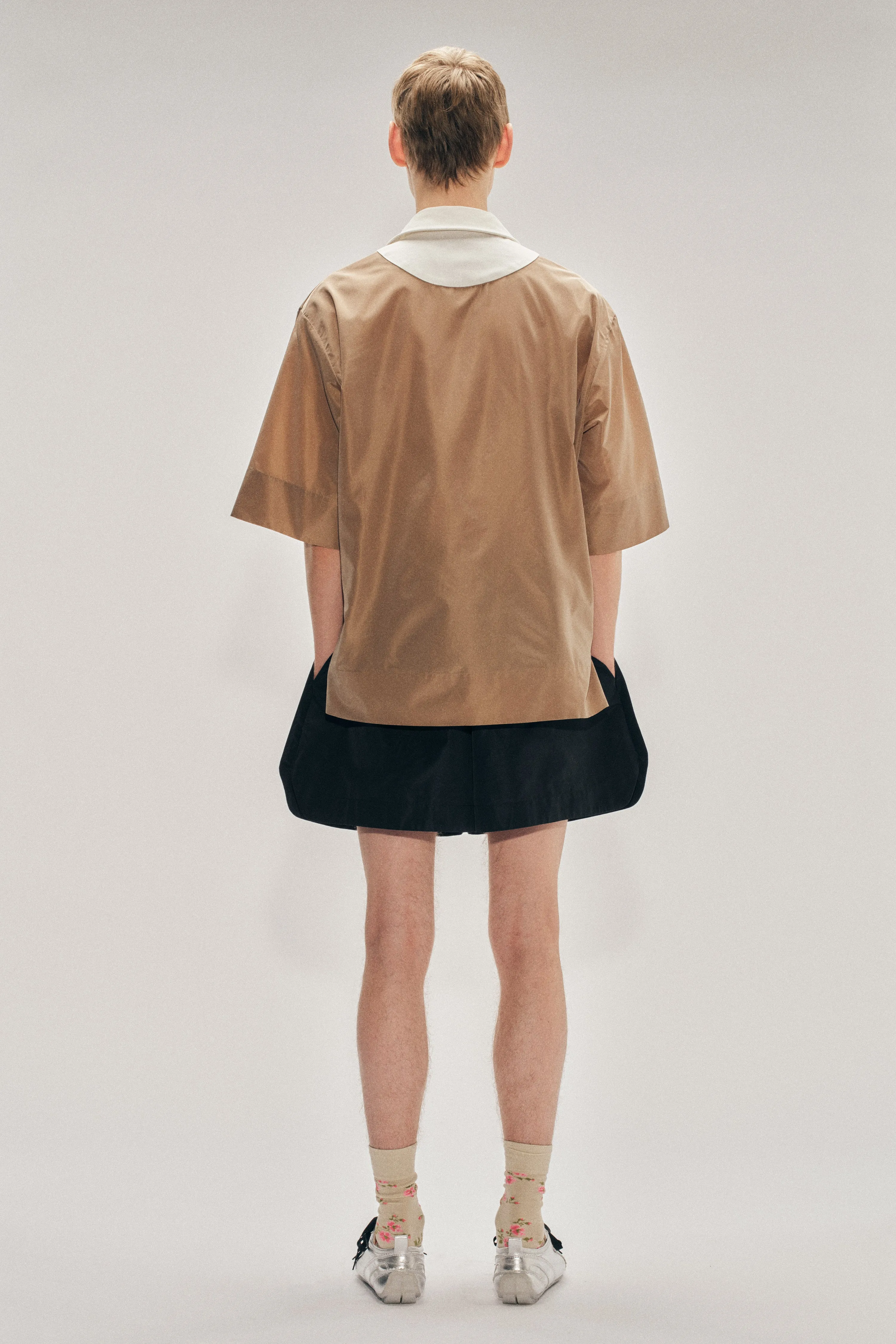 Pressed Rosette Split-Hem Shorts sold by Simone Rocha product image thumbnail 3