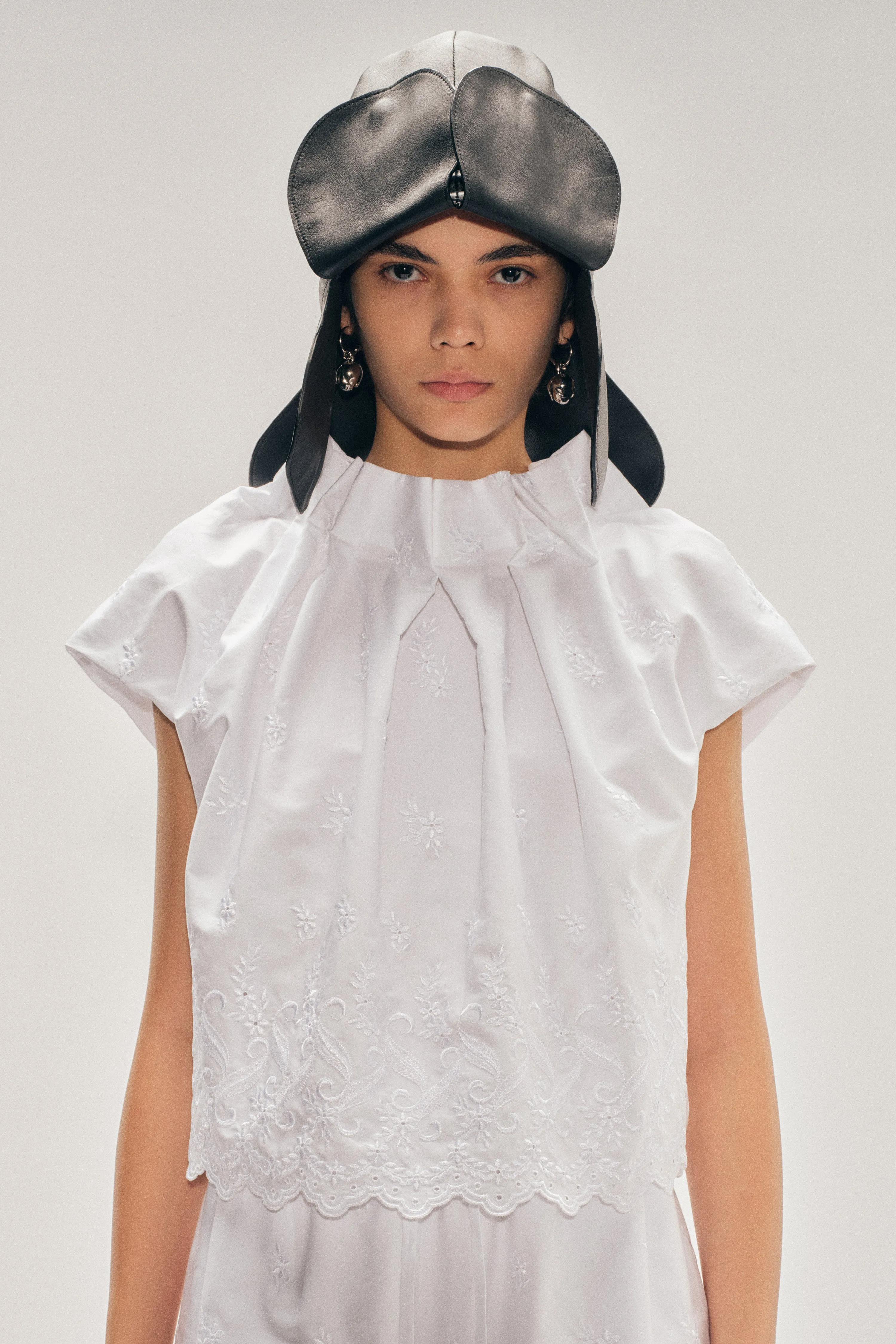 Gathered Tulip Top sold by Simone Rocha