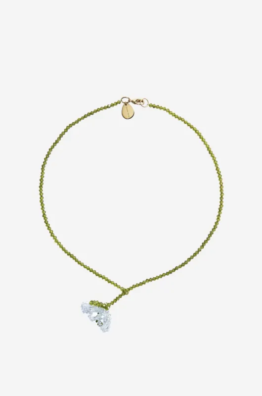 Cluster Flower Necklace made by Simone Rocha