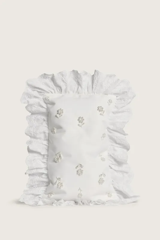 Embellished Pillowcase Clutch Bag made by Simone Rocha