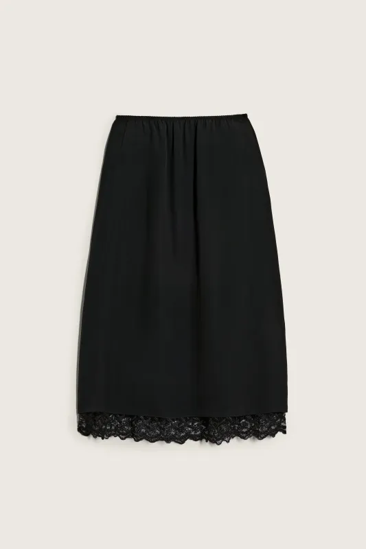 Lace Trim Negligee Skirt sold by Simone Rocha