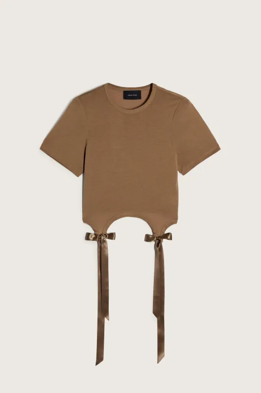 Bow Tail Easy T-Shirt made by Simone Rocha