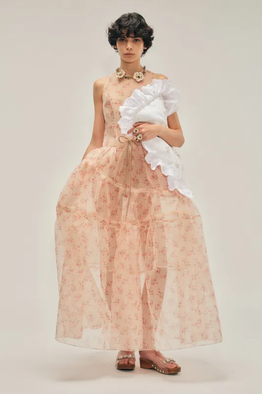 Tapered Back Hoop Flounce Dress sold by Simone Rocha