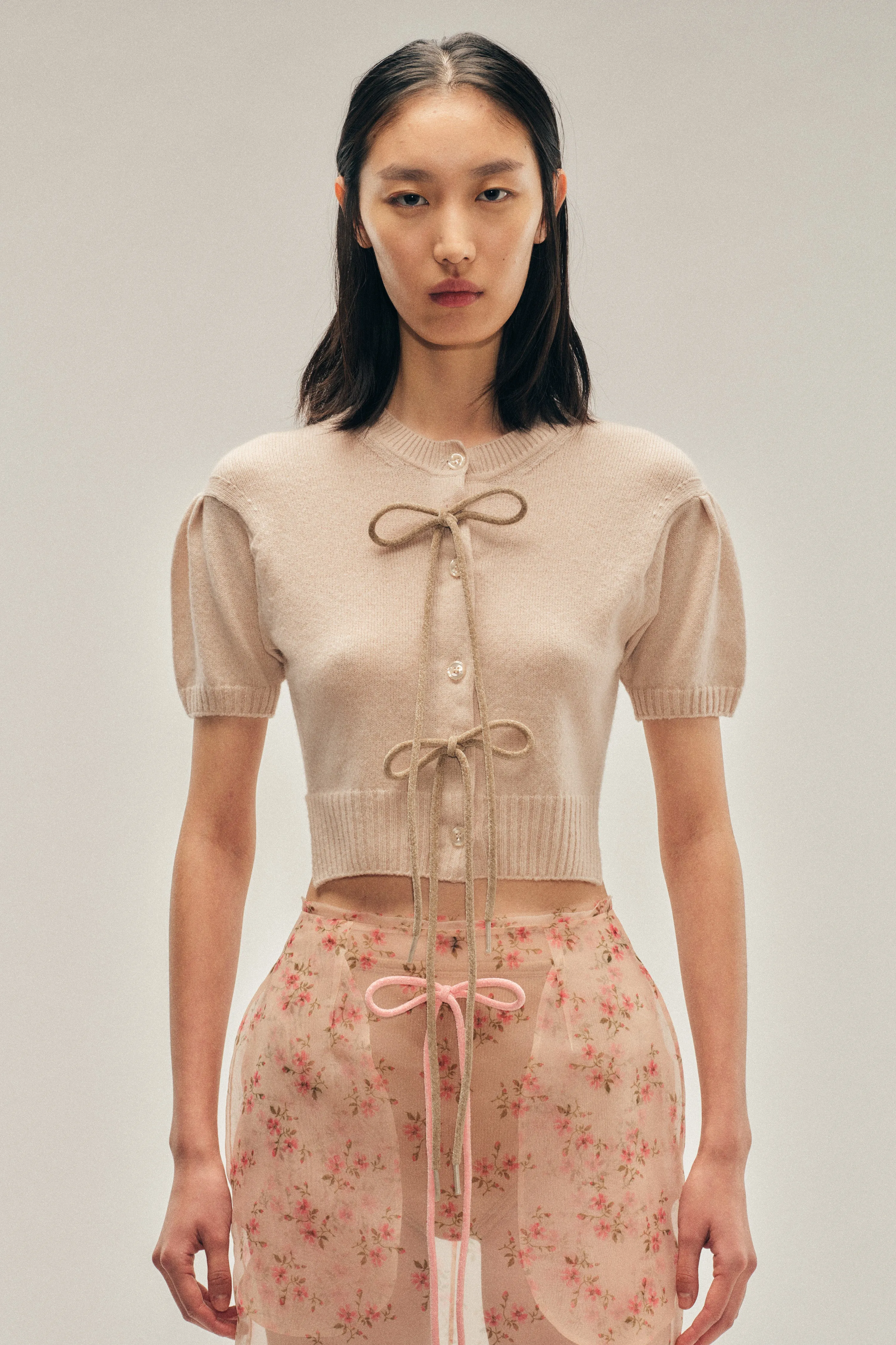 Cropped Cashmere Cardigan sold by Simone Rocha