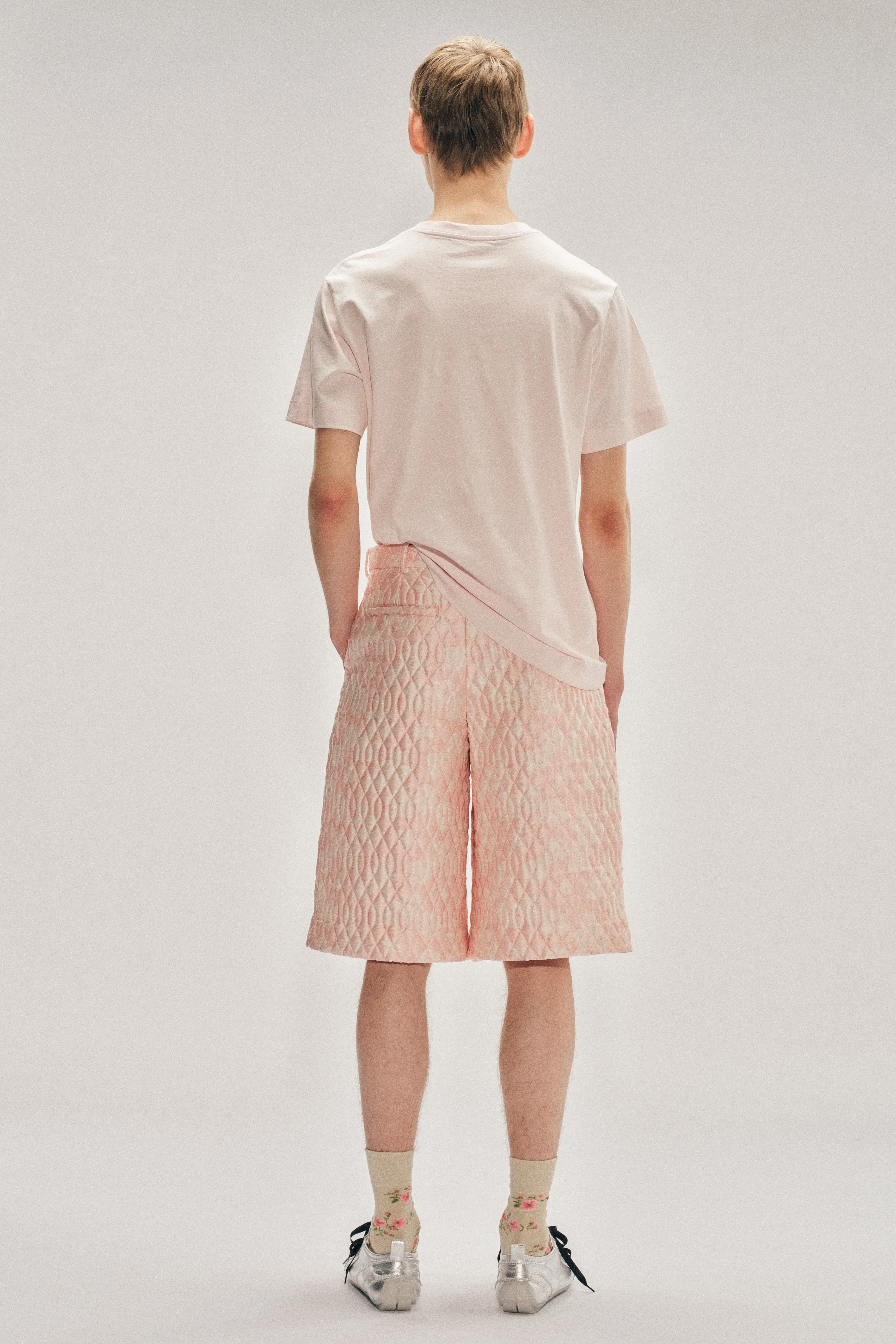 Quilted Belt Loop Tab Board Shorts sold by Simone Rocha product image thumbnail 3
