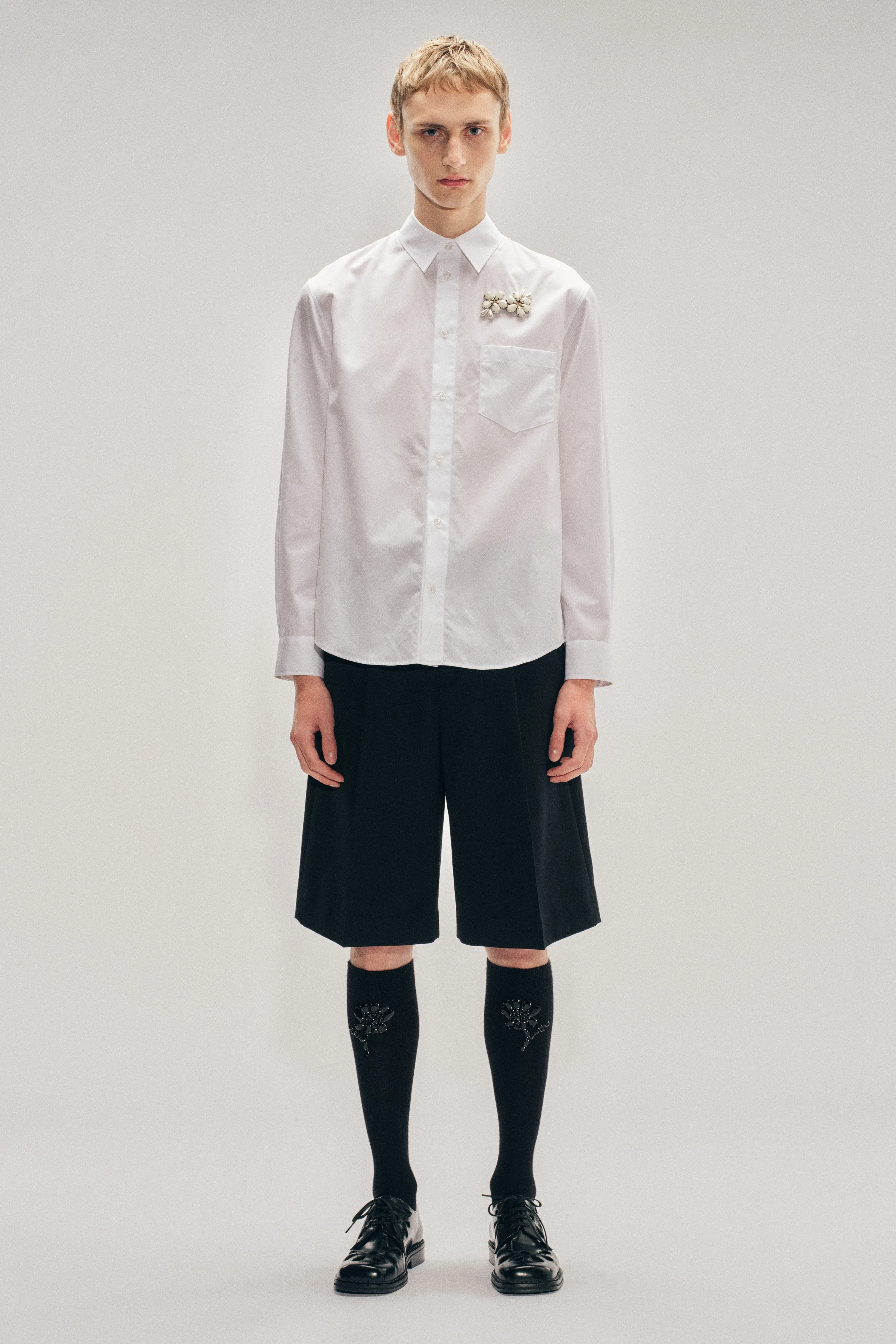 Embellished Classic Shirt sold by Simone Rocha product image thumbnail 3