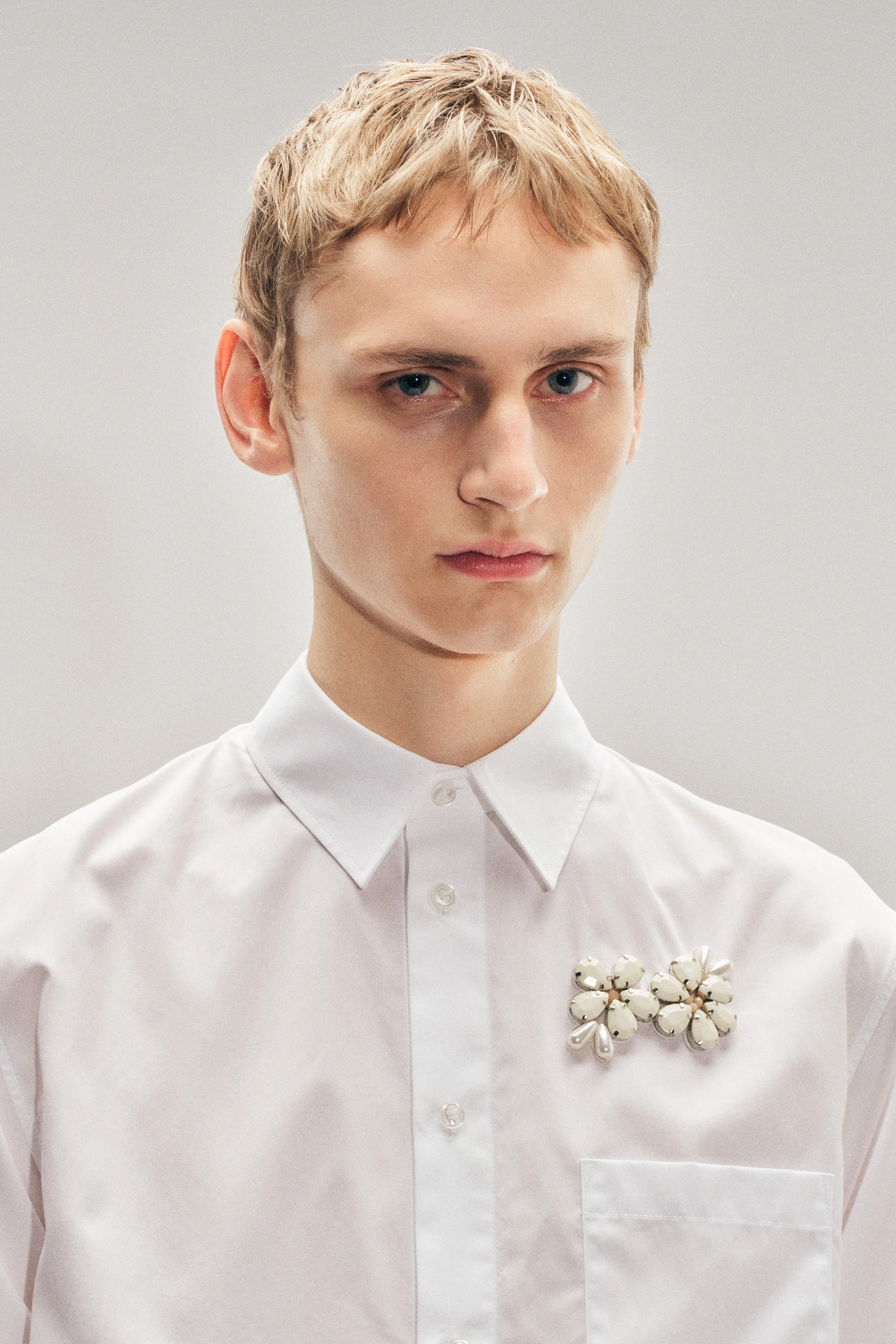 Embellished Classic Shirt sold by Simone Rocha product image thumbnail 4