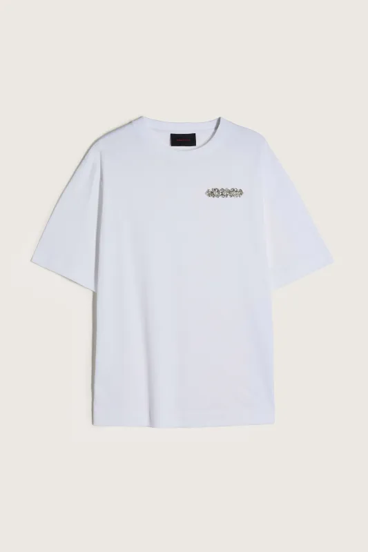 Embellished Boxy T-Shirt made by Simone Rocha