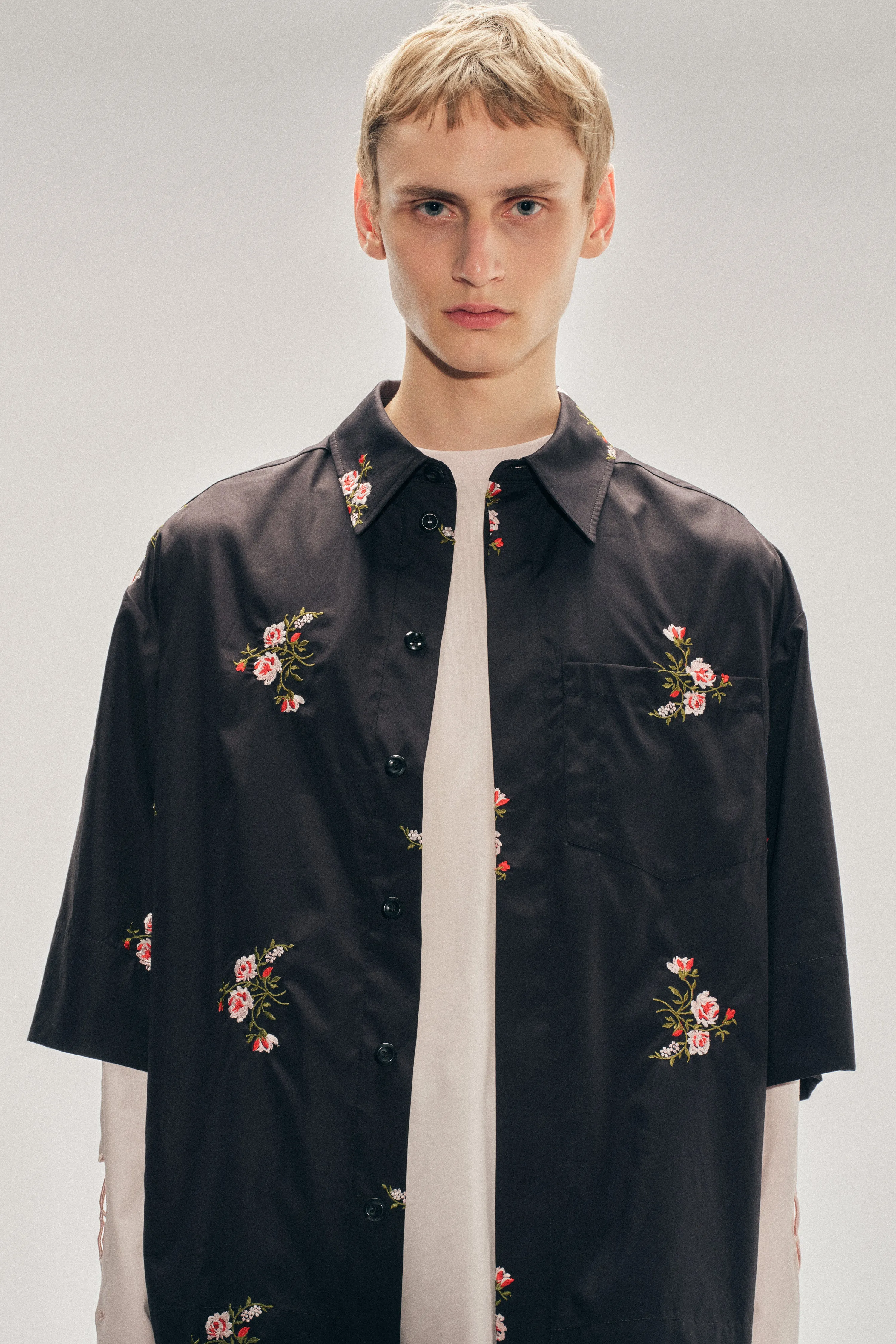 Boxy Pen Pocket Shirt sold by Simone Rocha product image thumbnail 4