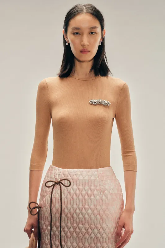 Embellished Underpinning Top made by Simone Rocha