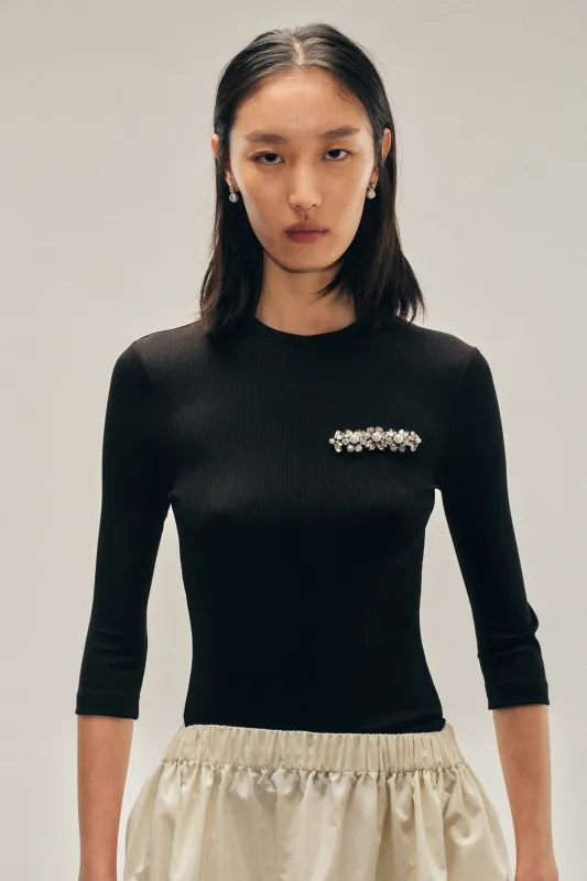 Embellished Underpinning Top made by Simone Rocha