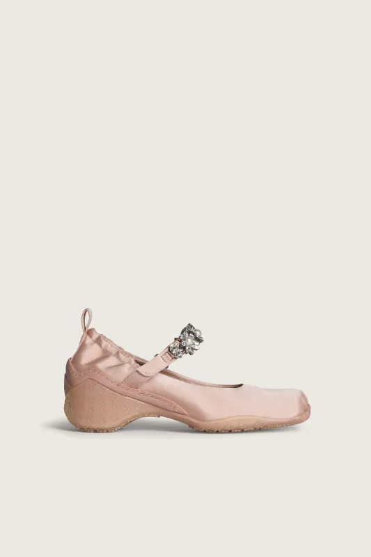 Turbo Embellished Ballet Runner made by Simone Rocha