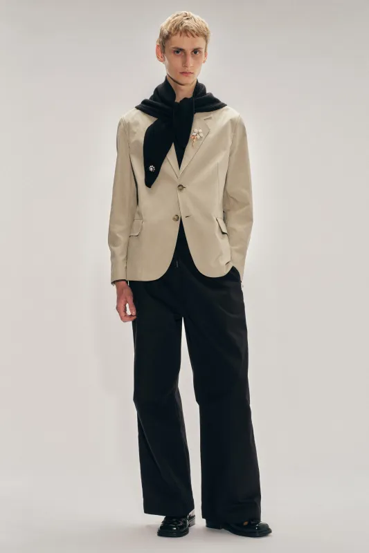 Embellished Relaxed Blazer made by Simone Rocha