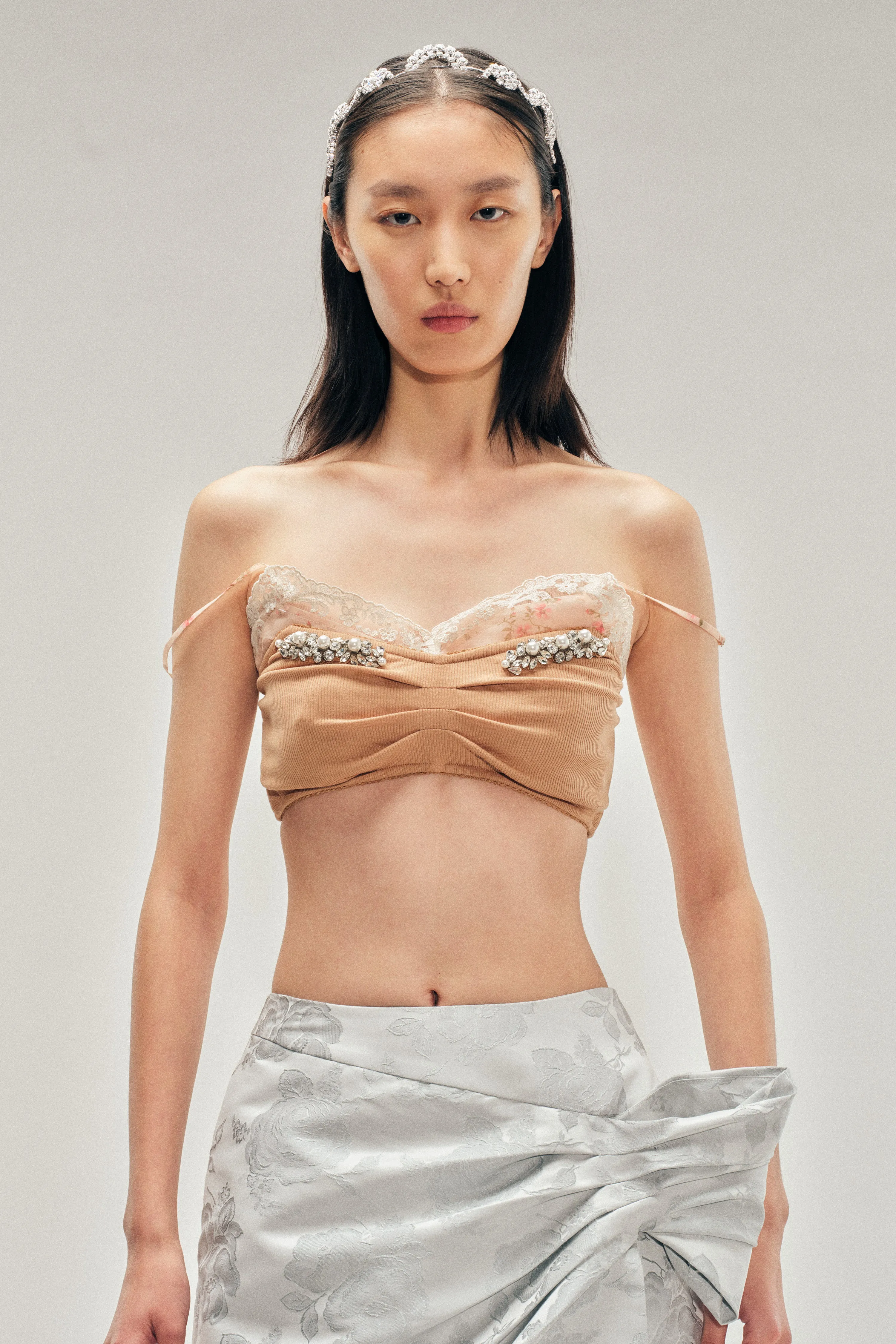 Embellished Sculpt Bandeau sold by Simone Rocha